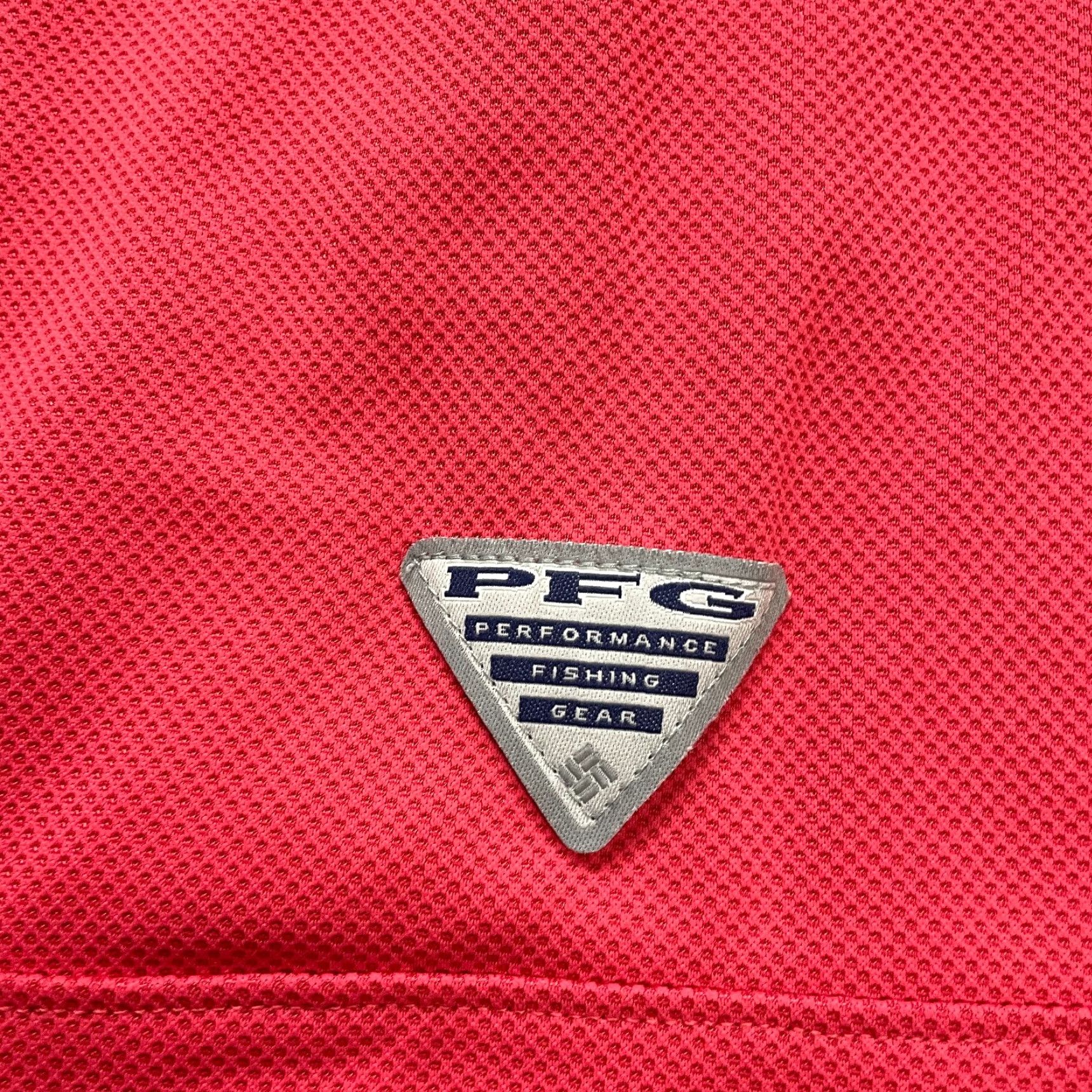 Vintage Columbia PFG Omni Shade Polo Shirt Fishing Red Medium Mens Size US M / EU 48-50 / 2 - 6 Thumbnail