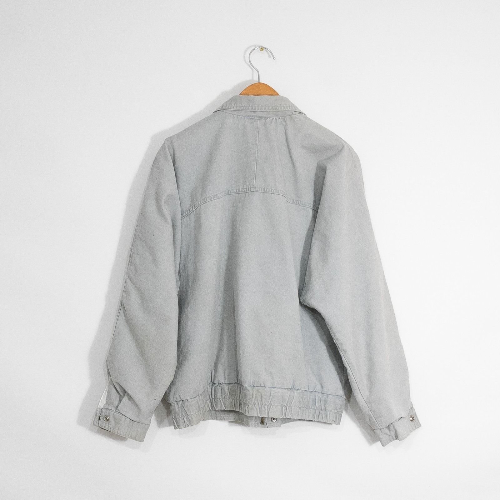 Quiksilver Vintage 80s Quiksilver Canvas Bomber Jacket Mens Large Boxy Size US L / EU 52-54 / 3 - 12 Thumbnail