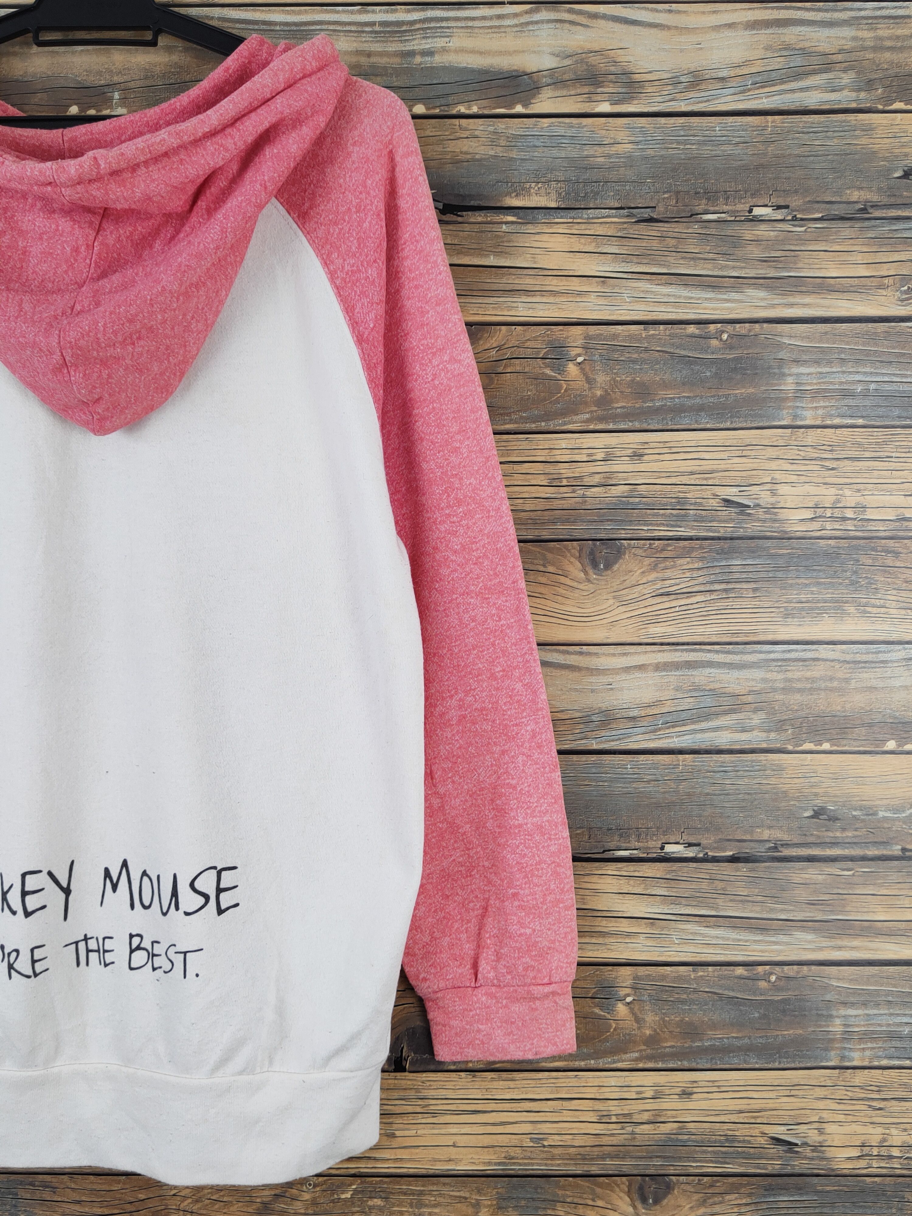 Disney Disney Cream Red Mickey Mouse Hoodie Sweatshirts #W960 Size US M / EU 48-50 / 2 - 11 Thumbnail