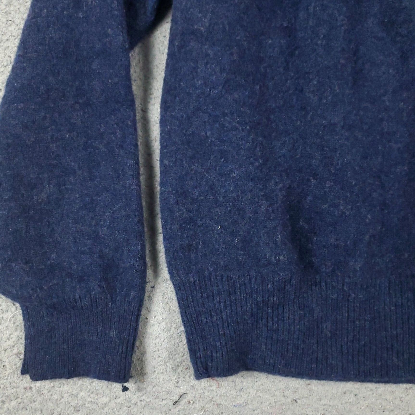 Ralph Lauren Ralph Lauren Mens Large Blue Pony Sweater Casual Pullover Wool Sweatshirt Size US L / EU 52-54 / 3 - 4 Thumbnail