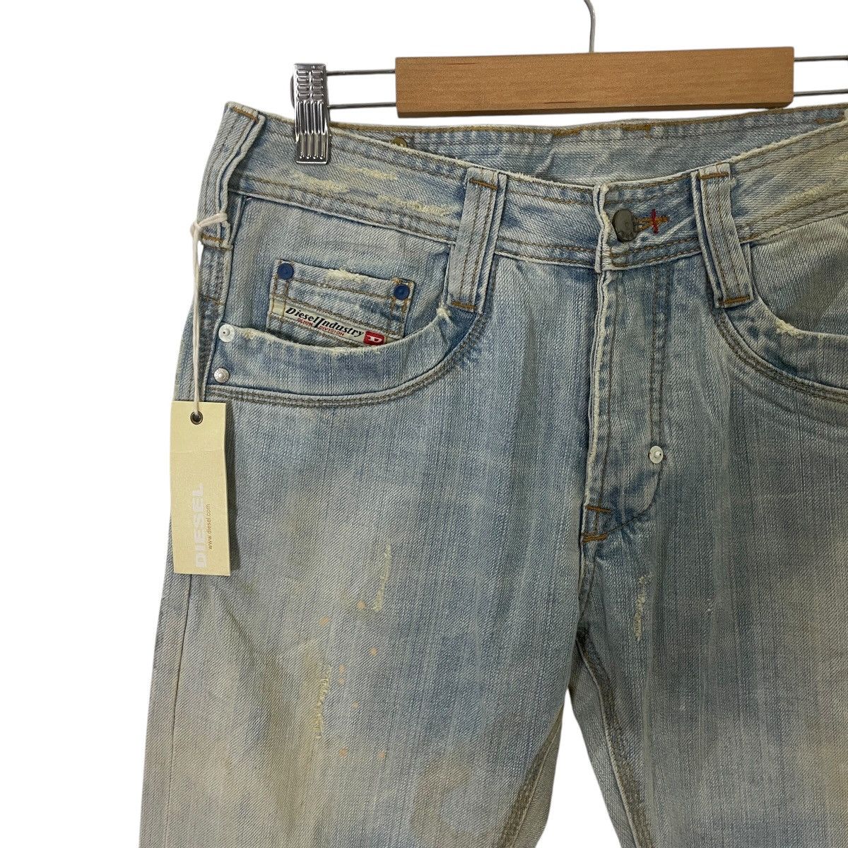 Diesel Deadstock! Vintage Diesel Denim Jeans Size US 31 - 3 Thumbnail