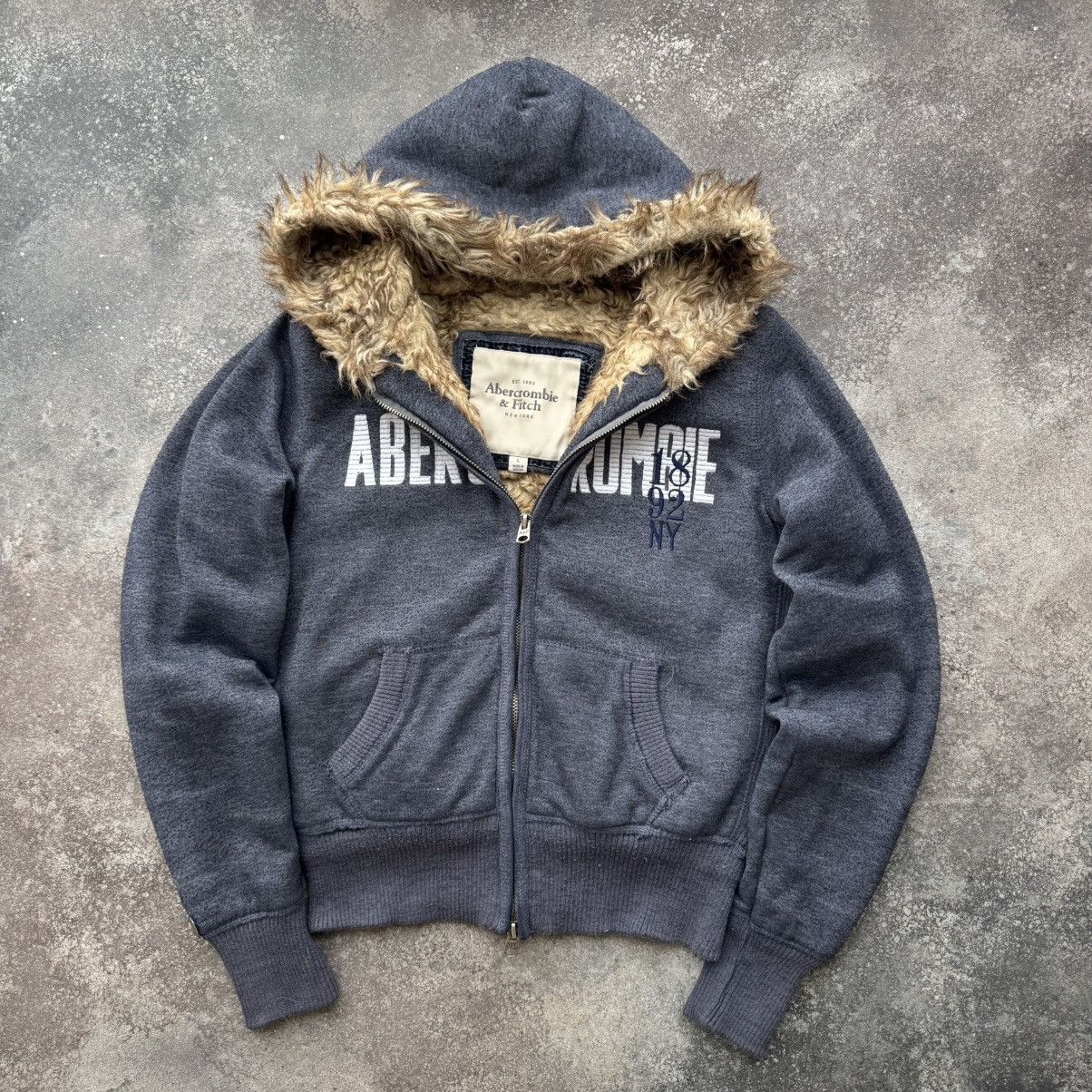 Abercrombie & Fitch Abercrombie & Fitch Vintage Y2K Faux Fur