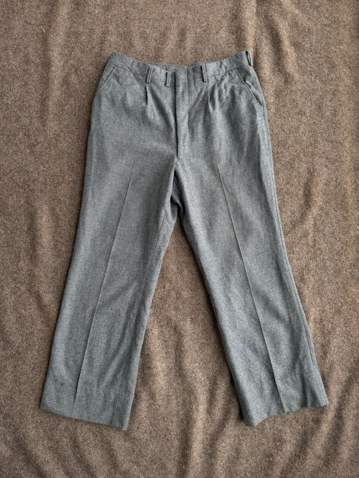 Other Vintage Saxon Slacks by Lackawanna Pants Flared Woolen Pants Size US 34 / EU 50 - 1 Thumbnail