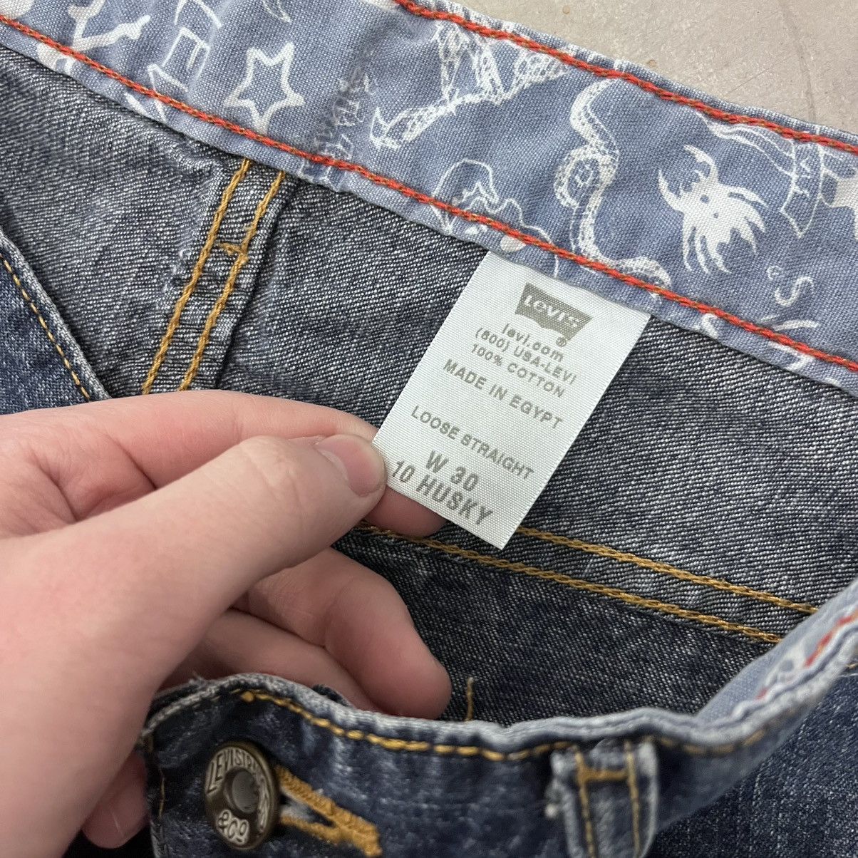 Levi's × Vintage Y2K Levi's Skater Jorts Jean Shorts Jnco Style Rock Star 30" Size US 30 / EU 46 - 5 Thumbnail