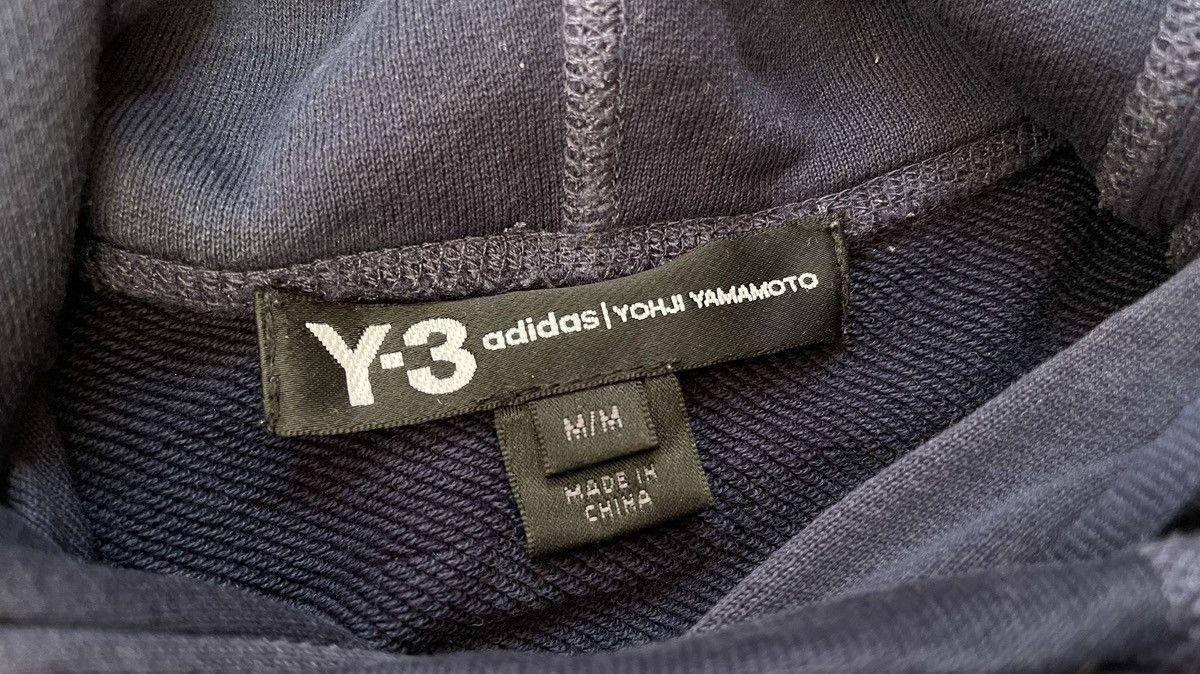 Y-3 Adidas Yohji Yamamoto Y3 Navy Hoodie Size US M / EU 48-50 / 2 - 5 Thumbnail