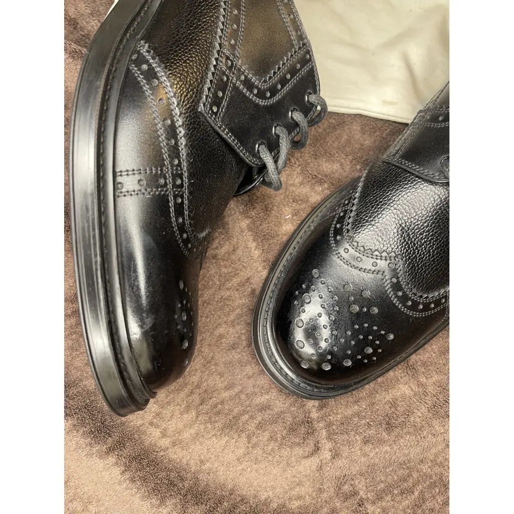Bally o1y1224 Lace Up Leather Shoes in Black Size US 7 / EU 40 - 4 Thumbnail