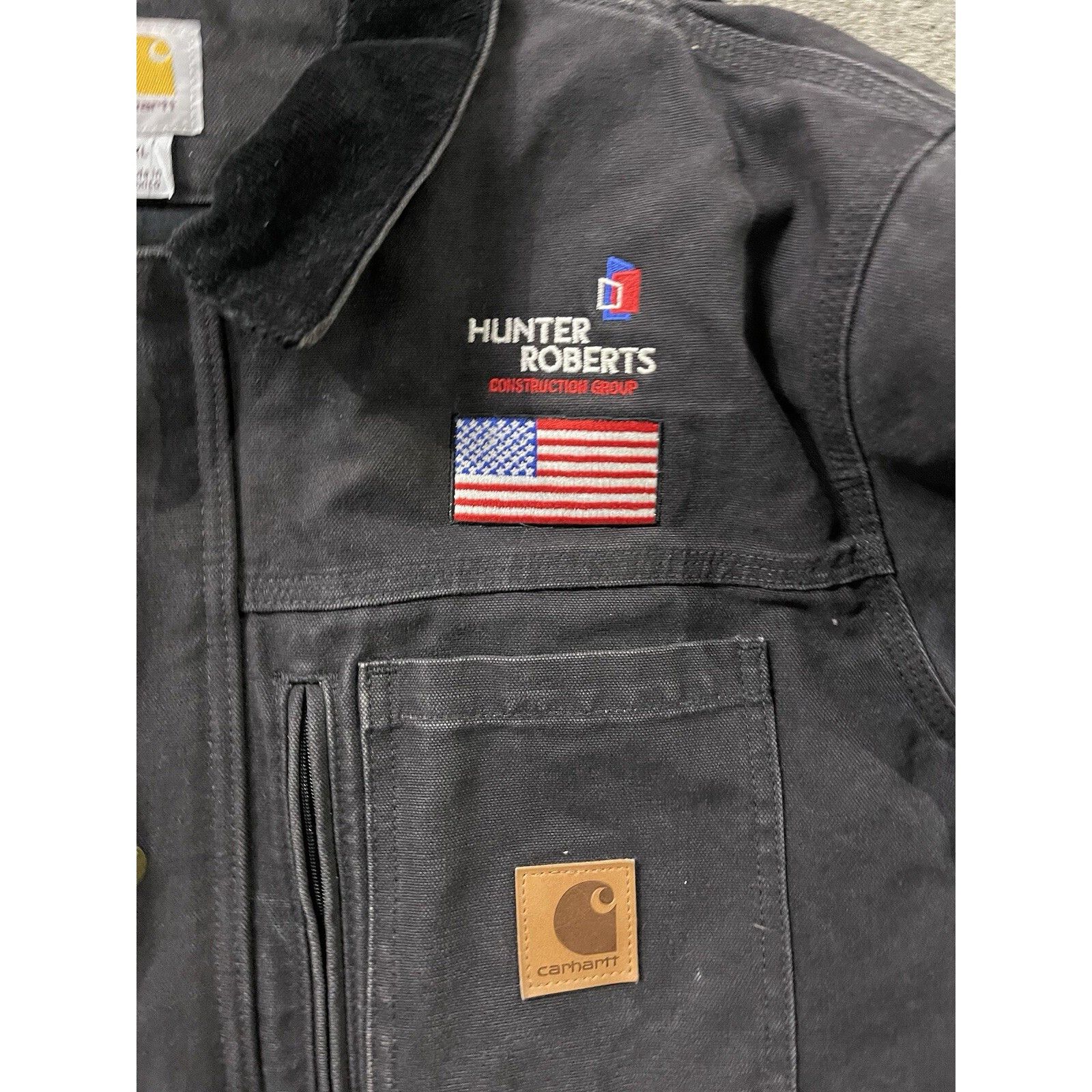 Carhartt VTG Y2K Carhartt 101683 Black Chore Quilt Lined Jacket USA F Size US XL / EU 56 / 4 - 3 Thumbnail