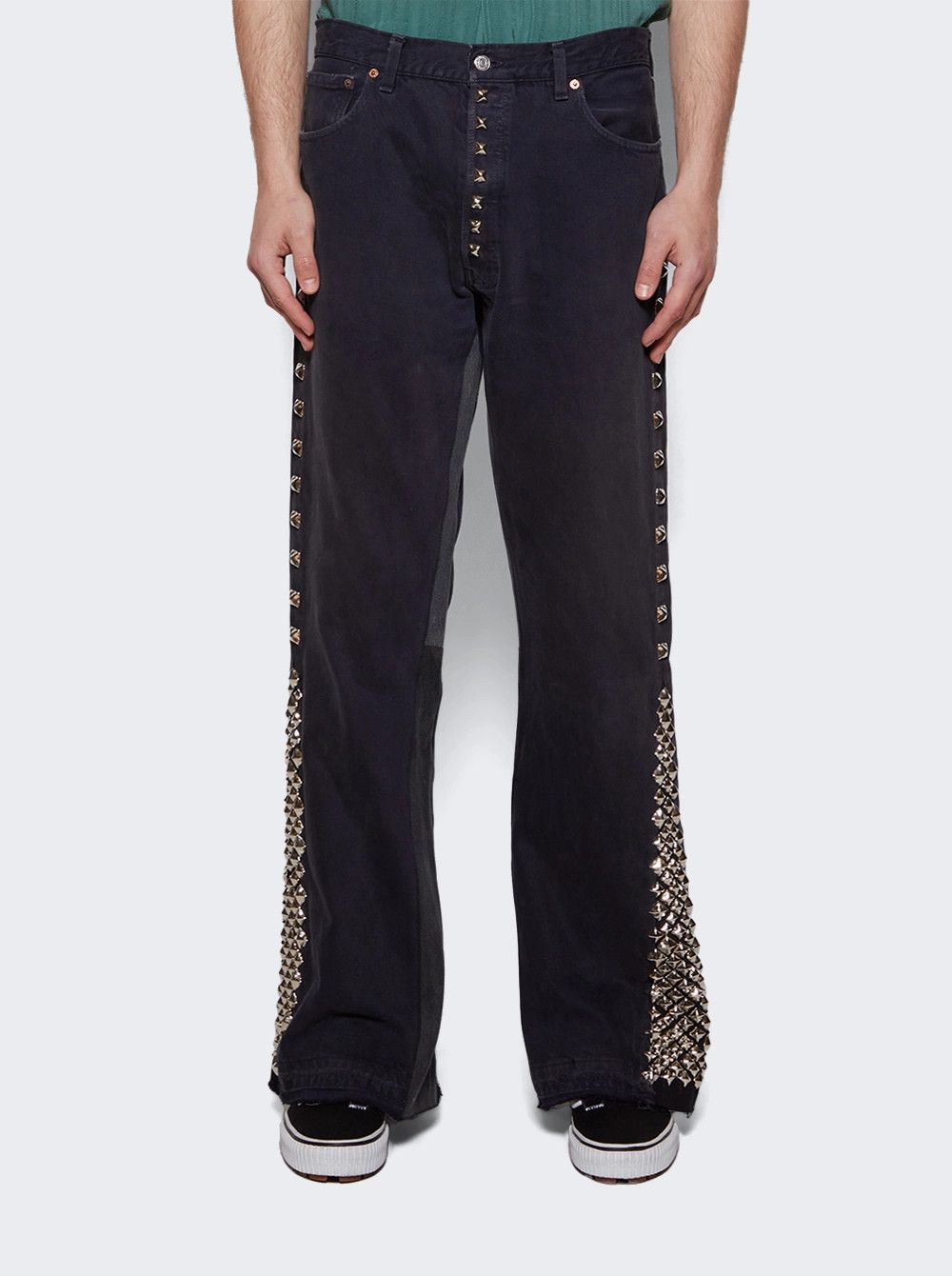 Gallery Dept. o1mle0226 Studded La Flare Pants in Black Size US 32 / EU 48 - 3 Thumbnail