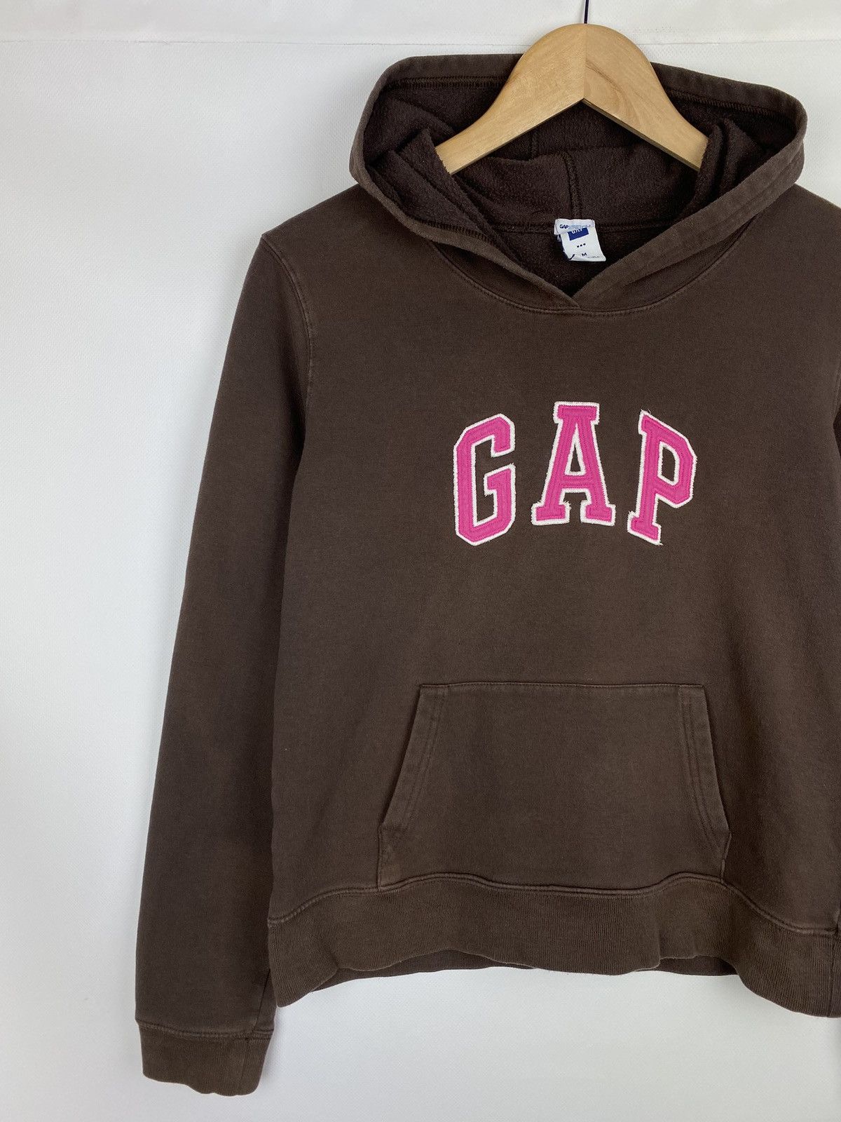 Gap × Vintage Y2K Vintage Gap ladies brown hoodie Kylie Jenner style Size M / US 6-8 / IT 42-44 - 2 Thumbnail