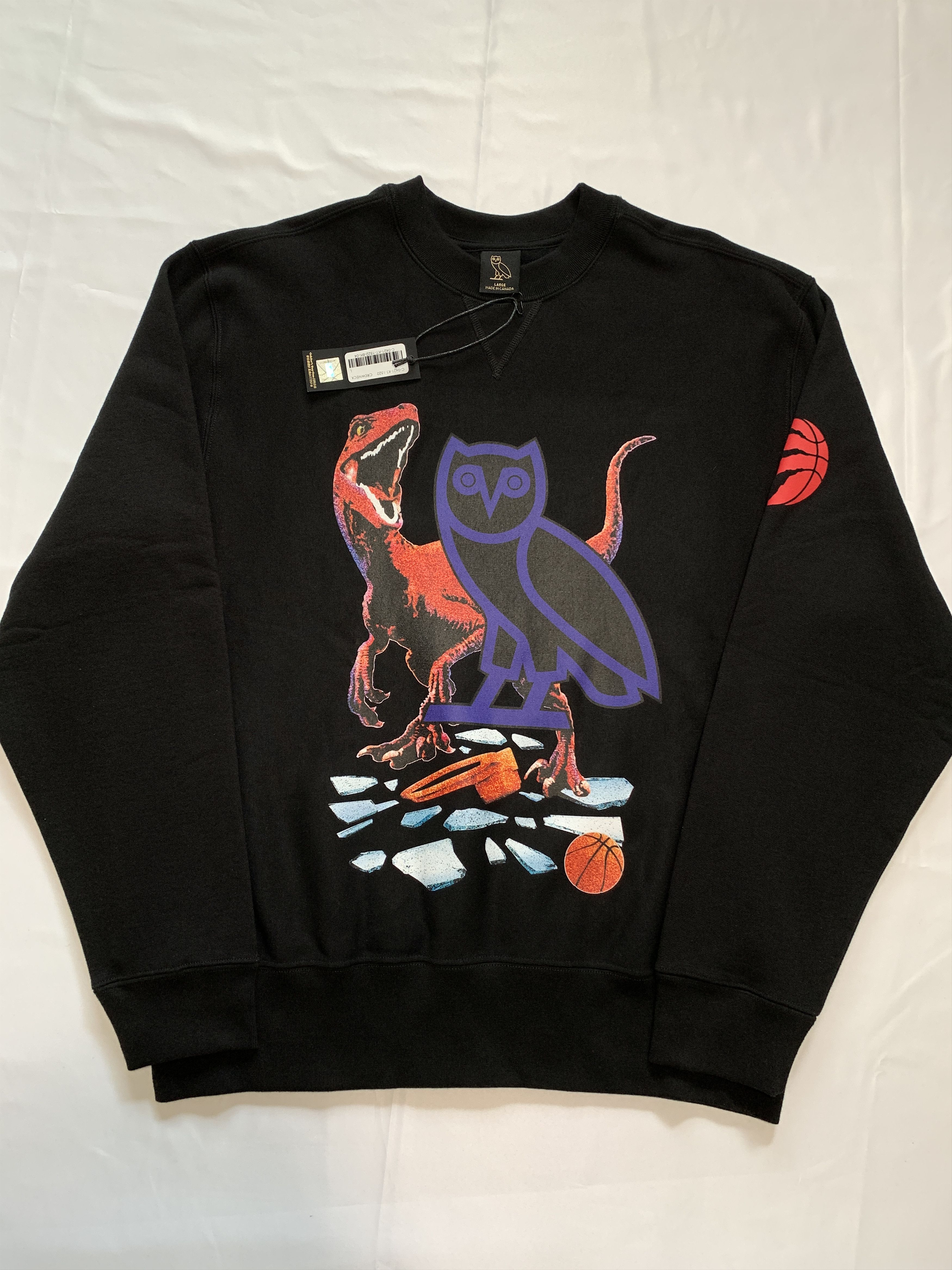 Drake 🦖🦉OVO X NBA X JURASSIC PARK RAPTORS Shattered Backboard Size US L / EU 52-54 / 3 - 1 Thumbnail