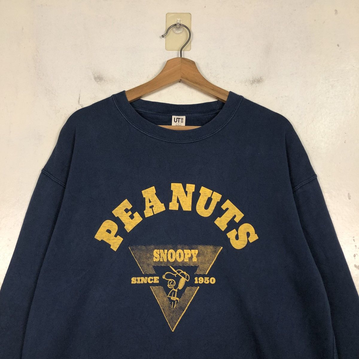 Japanese Brand 📌Vintage Sweatshirt Snoopy Peanuts Big Logo Size US L / EU 52-54 / 3 - 5 Thumbnail