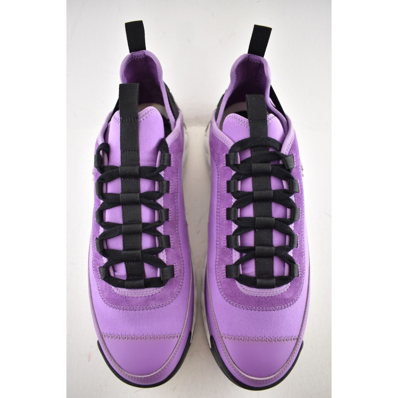 Chanel Chanel 20C Mens Purple Black White CC Logo Lace Up Low Size US 11 / EU 44 - 8 Thumbnail