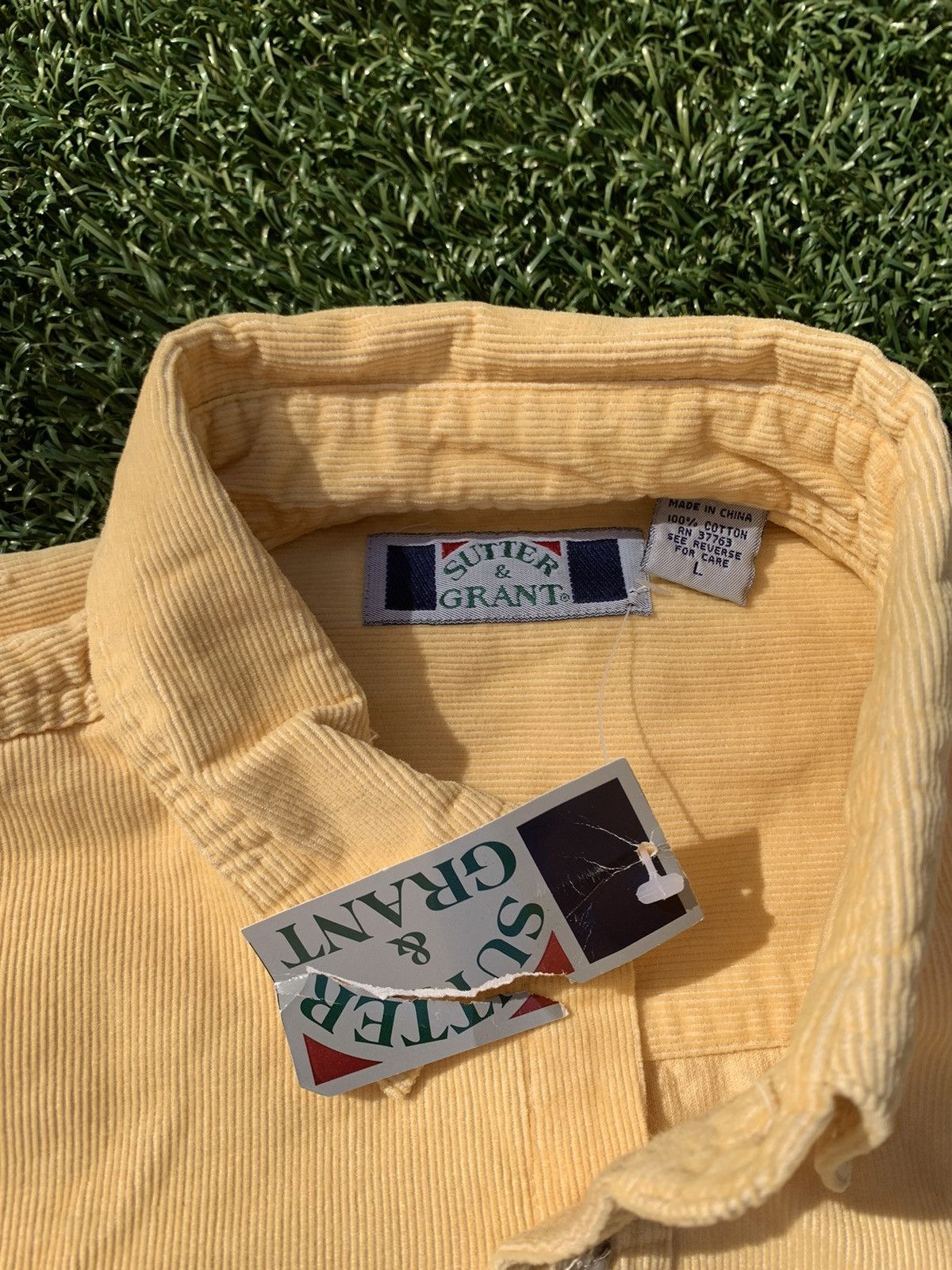 Vintage Vintage Corduroy Shirt Size US L / EU 52-54 / 3 - 3 Thumbnail