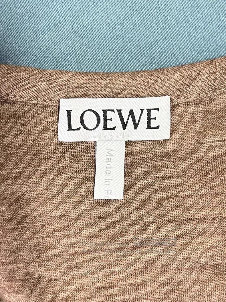 Loewe Loewe Women's Dress, Grey Ribbed Fabric,Embroidered Logo, Size XS / US 0-2 / IT 36-38 - 6 Thumbnail
