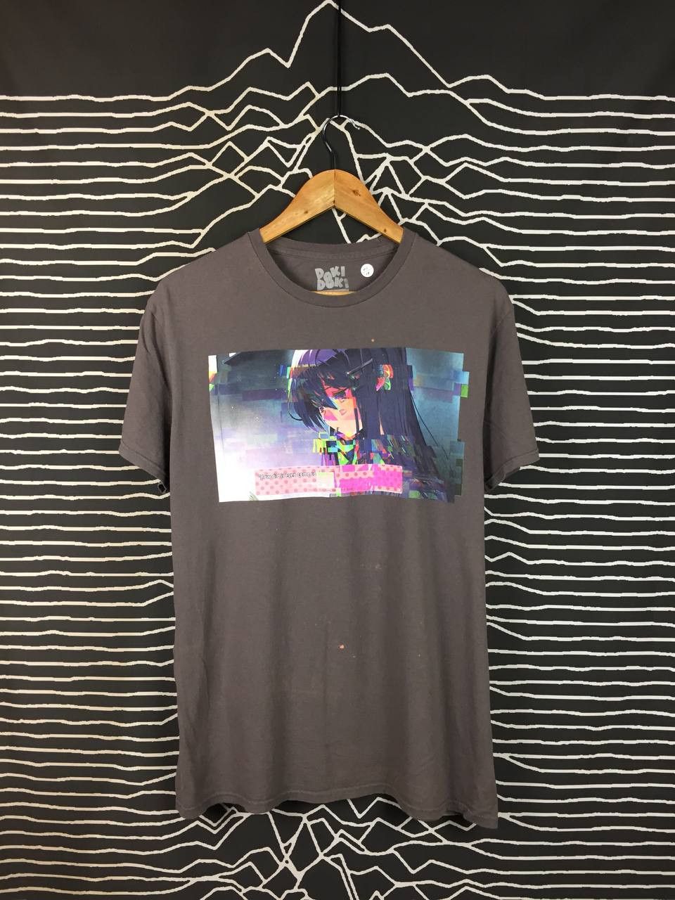 Anime Doki Doki Literature Club DDLC Video Game Yuri Graphic Tee Size US L / EU 52-54 / 3 - 2 Thumbnail
