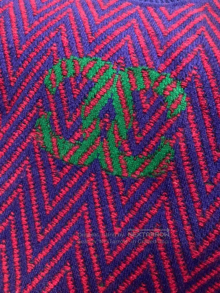 Chanel Chanel Purple-red wavy cc dress Size XXS / US 00 / IT 34 - 5 Thumbnail