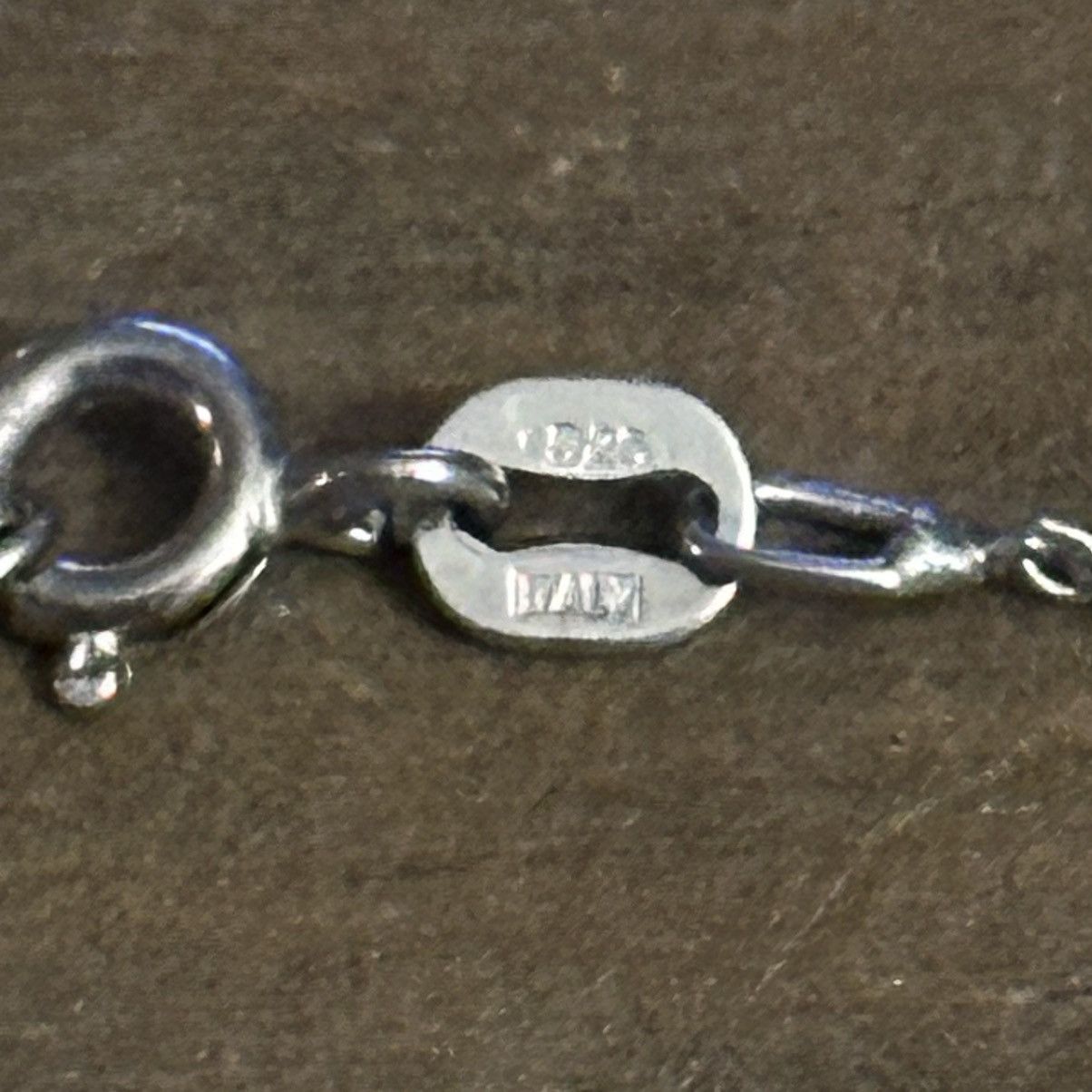 Vintage Vintage 925 Italy silver eternity pendant necklace Size ONE SIZE - 3 Thumbnail