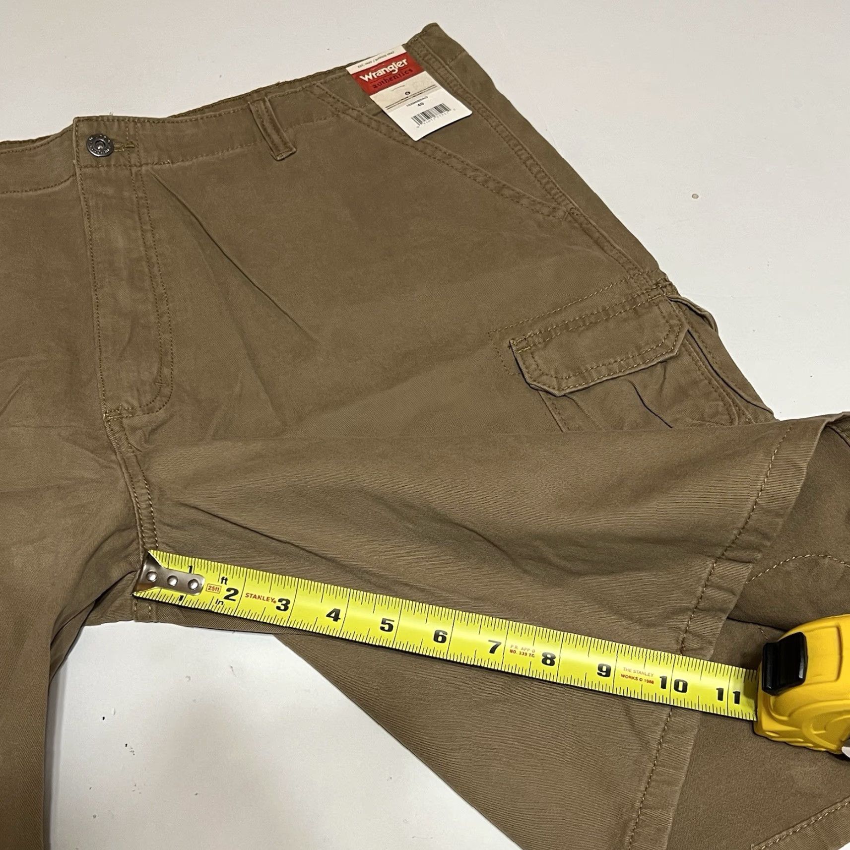 Wrangler VINTAGE: No Wrangler Cargo Shorts Mens 40 Brown NWT Size US 40 / EU 56 - 5 Thumbnail