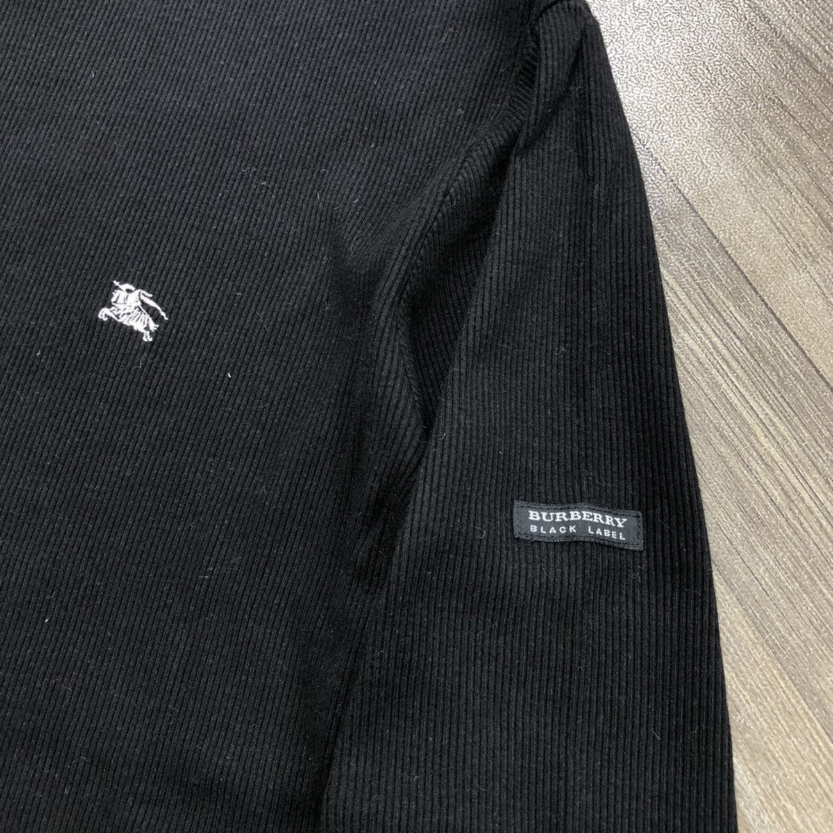 Burberry Burberry London Black Label Long Sleeve Half Button Tee Size US M / EU 48-50 / 2 - 5 Thumbnail