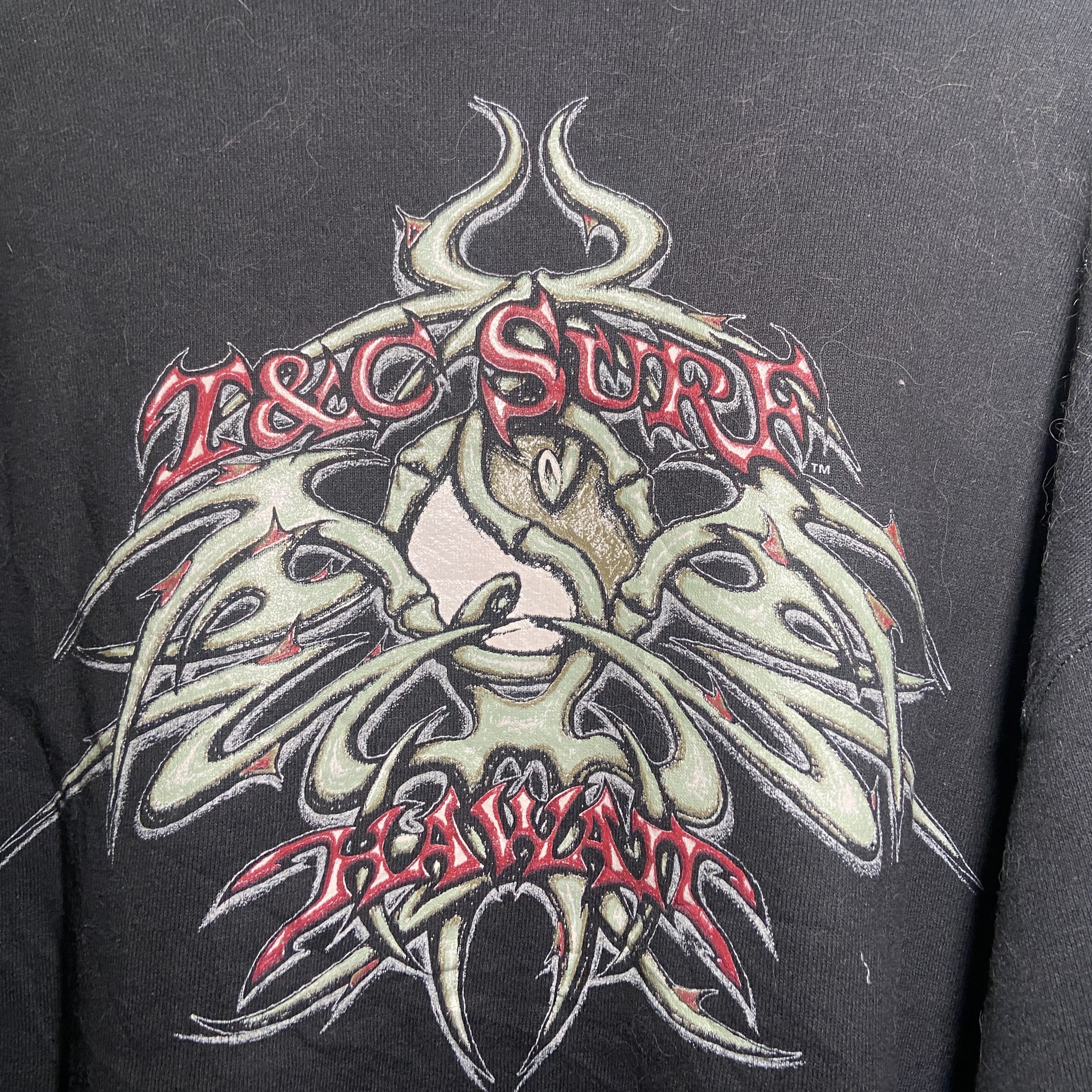 Vintage VTG 90’s T&C Surf Hawaii Made In USA Crewneck Sweatshirt Size US M / EU 48-50 / 2 - 2 Thumbnail