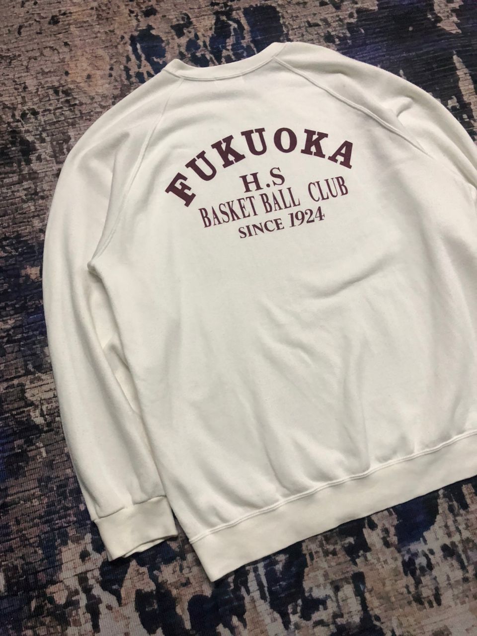Vintage Vintage Fukuoka Basketball Club Crewneck Sweatshirt Size US M / EU 48-50 / 2 - 9 Thumbnail