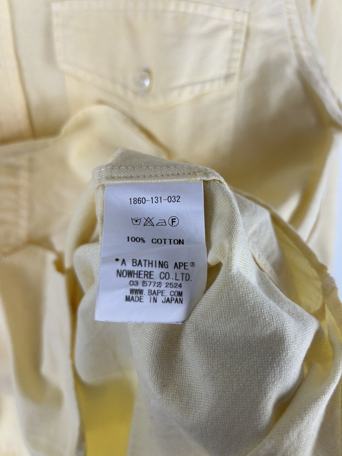 Bape Bape Button Up Shirt Size US M / EU 48-50 / 2 - 5 Thumbnail