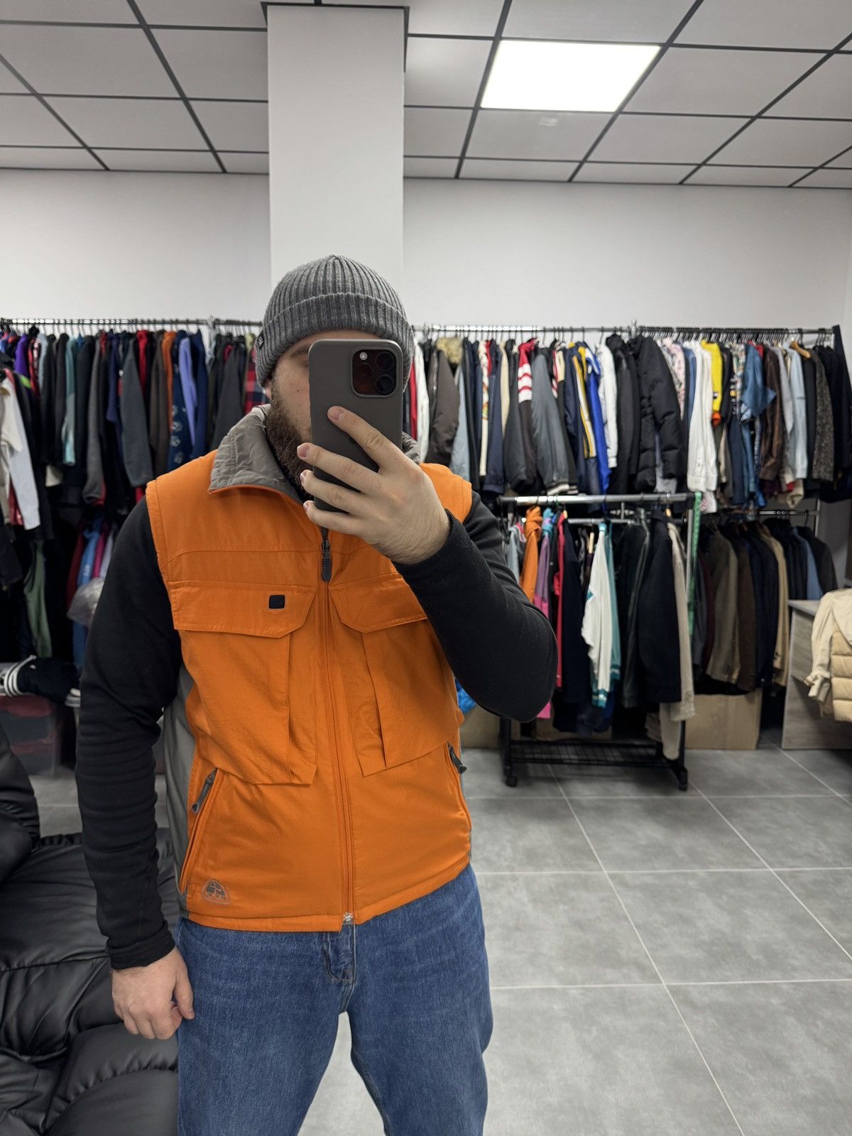 Nike ACG × Vintage Vintage Nike ACG Nylon Fleece Vest Size M Size US M / EU 48-50 / 2 - 2 Thumbnail