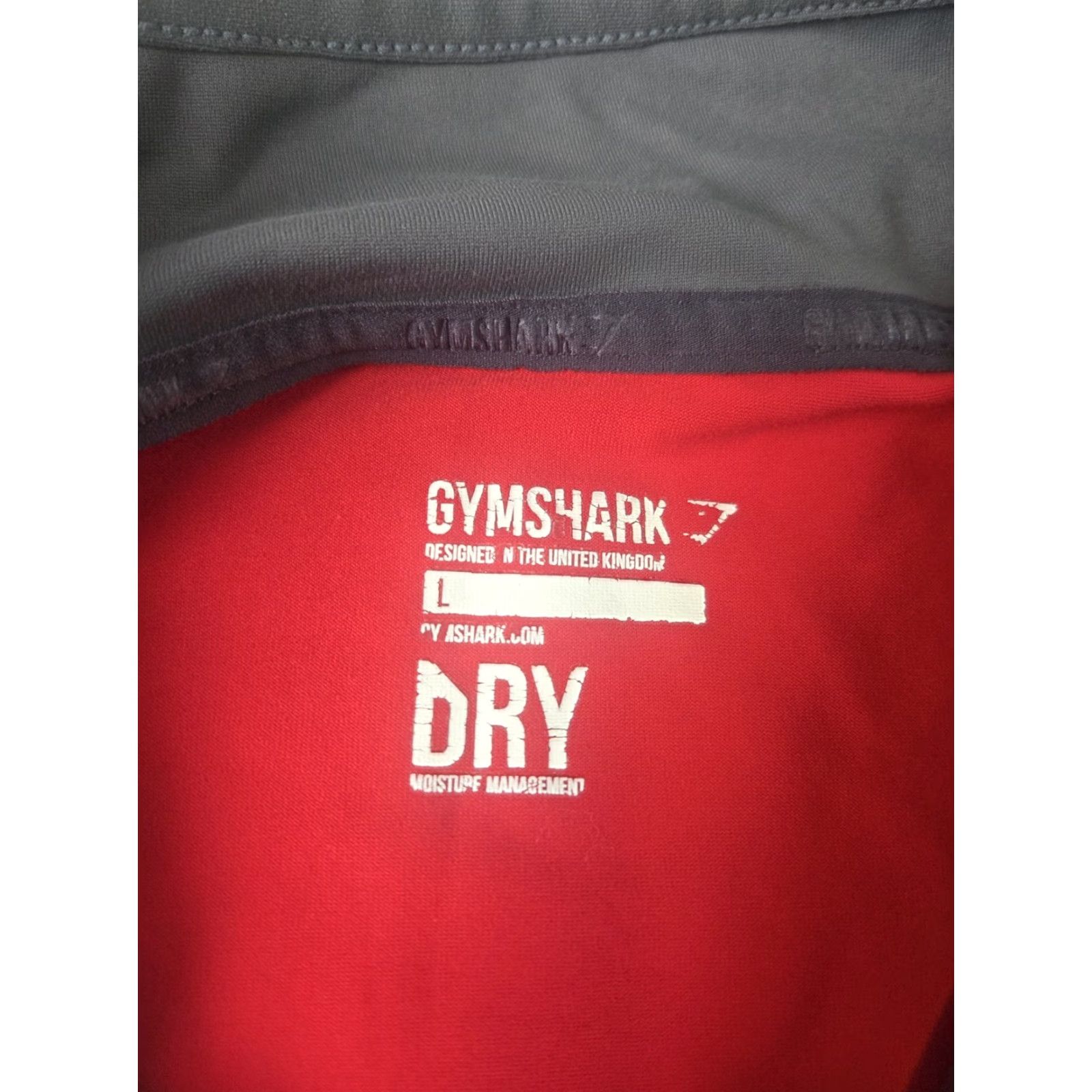 Gymshark Gymshark Dry Pullover Women’s L 1/4 Zip Long Sleeve Gray Shirt Athletic Activewear Logo Pullover Womens Size L / US 10 / IT 46 - 3 Thumbnail