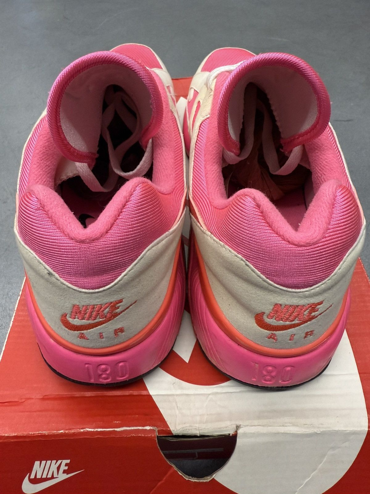 Comme des Garcons × Nike 2018 Nike Air Max 180 Comme des Garcons Pink Size US 11 / EU 44 - 5 Thumbnail