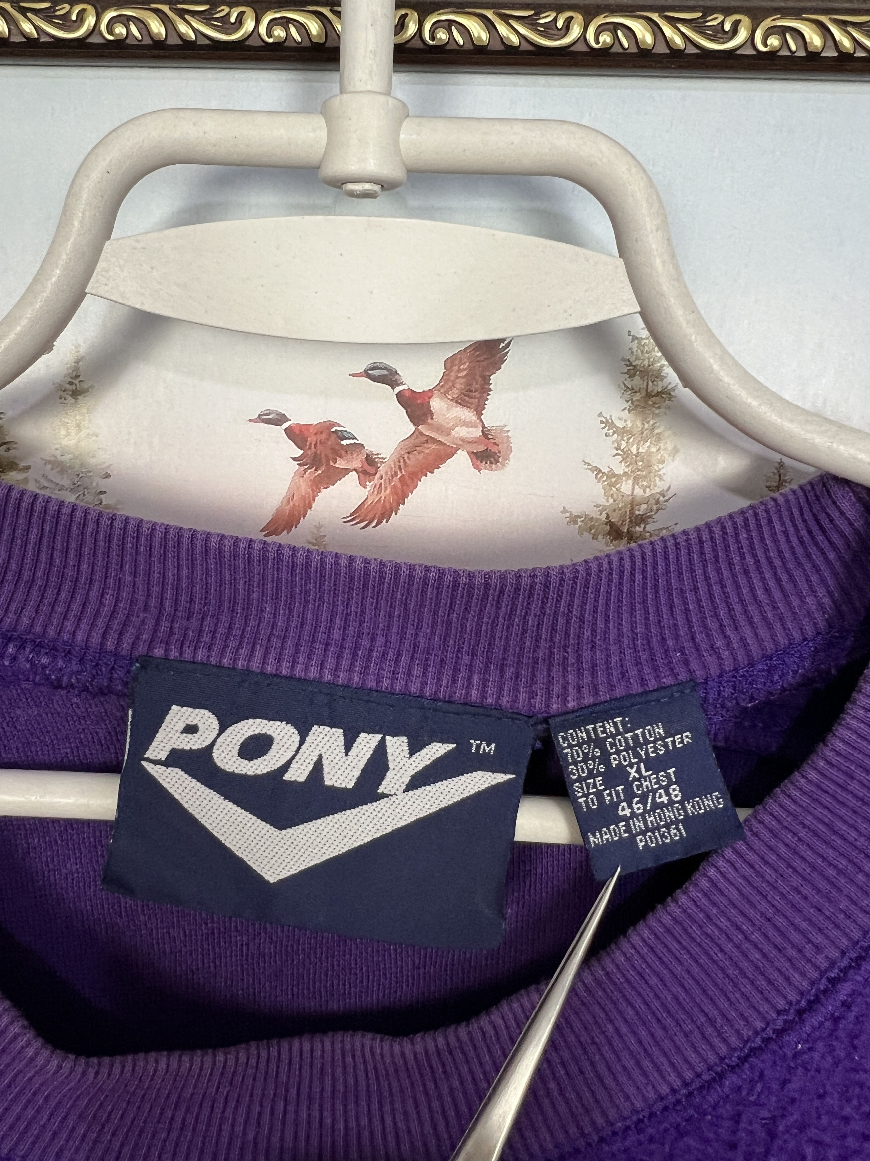PONY Vintage 90's Pony Tottenham Hotspur Football Sweatshirt Size US XL / EU 56 / 4 - 7 Thumbnail