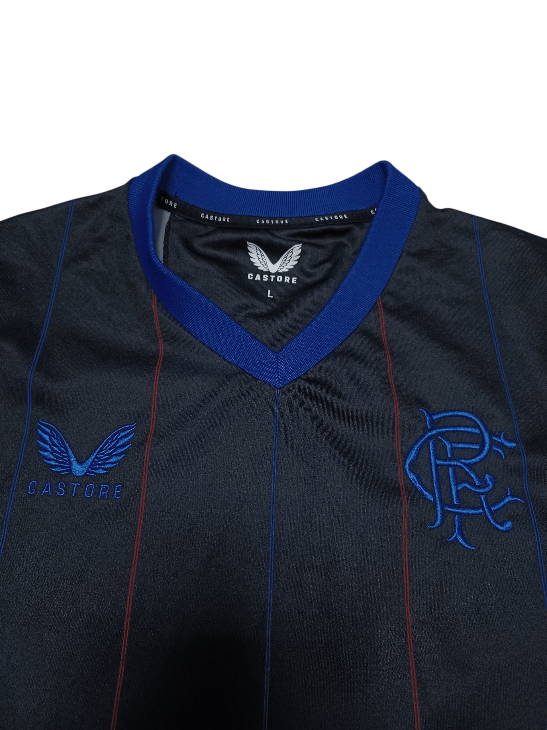 Castore RANGERS GLASGOW CASTORE 2022/2023 SOCCER JERSEY Size US L / EU 52-54 / 3 - 2 Thumbnail
