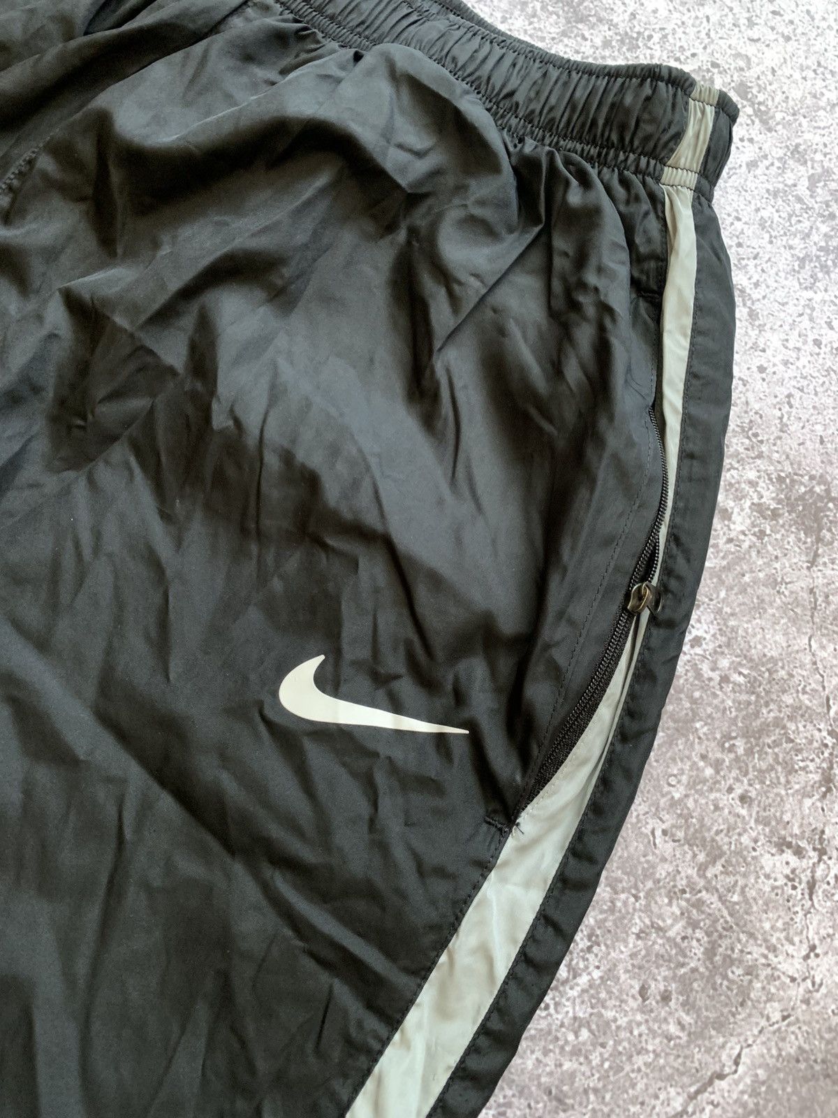 Nike 🔥VINTAGE NIKE TRACK PANTS DRILL SWEATPANTS Size US 32 / EU 48 - 5 Thumbnail