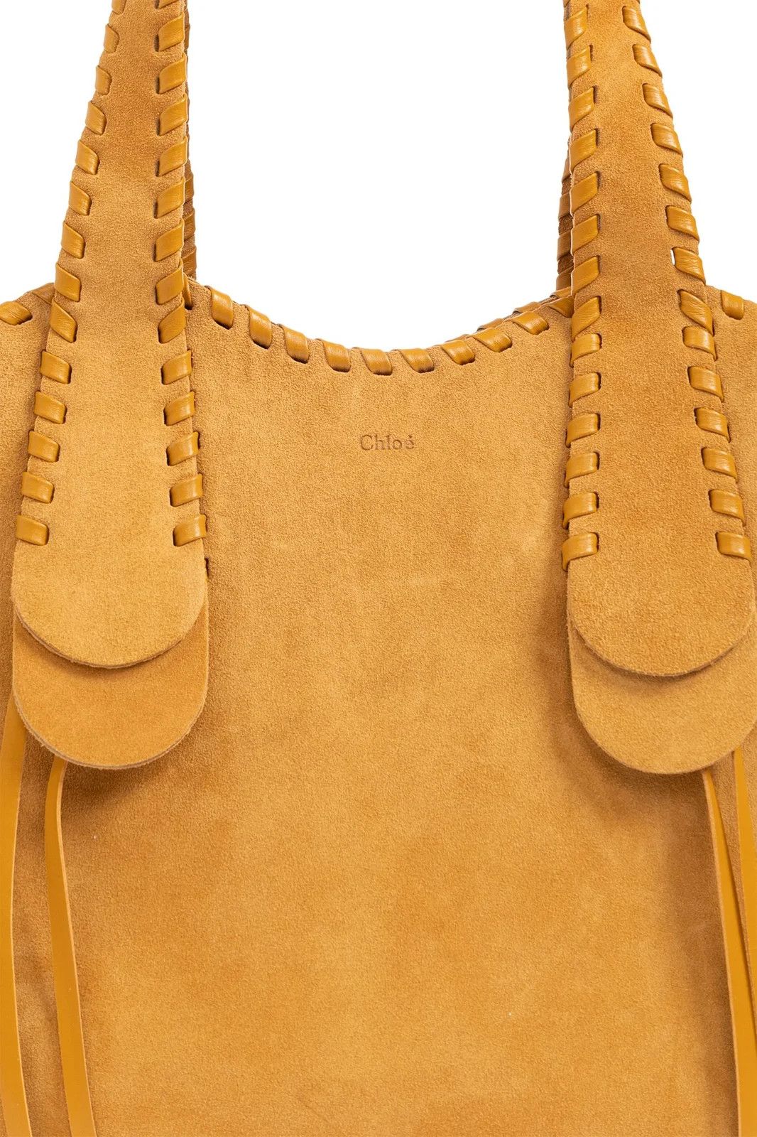 Chloe o1loc1c1024 Size: OS / Mony Small Tote in Honey Golden Size ONE SIZE - 5 Thumbnail