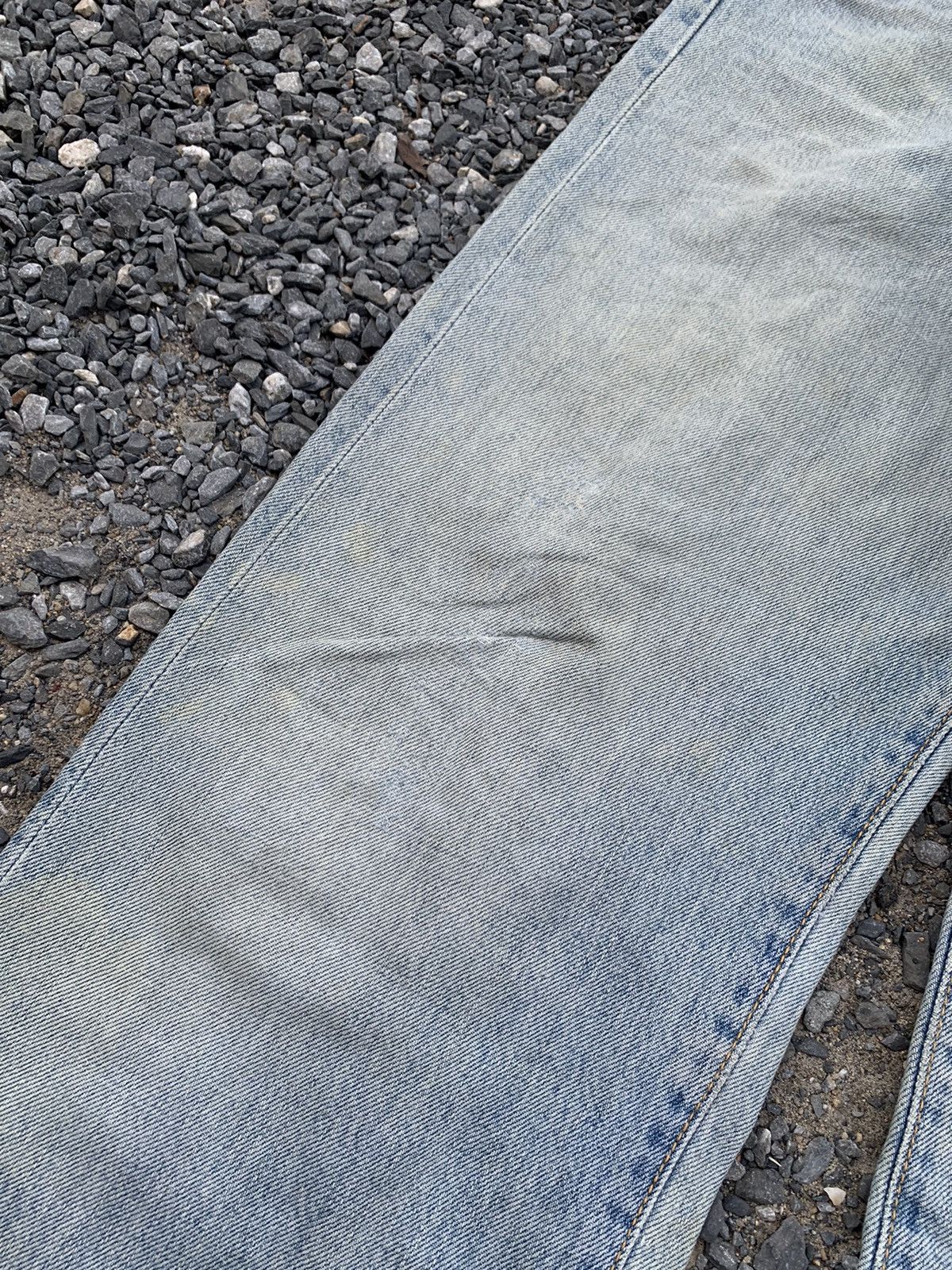 Edwin VINTAGE EDWIN 505XX SELVEDGE FADED JAPANESE DISTRESSED DENIM Size US 29 - 16 Thumbnail