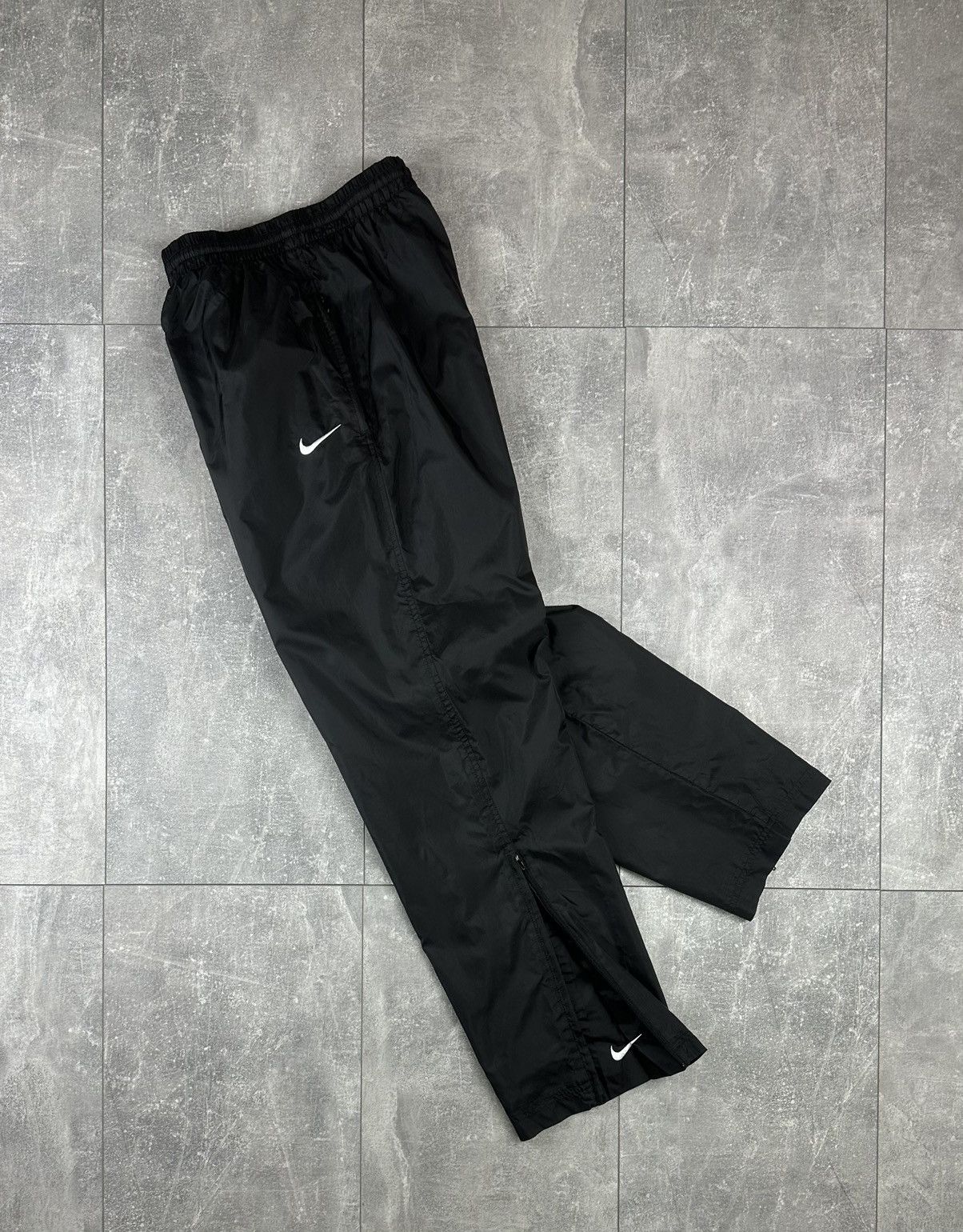 Nike Nike Vintage Retro Nylon Small Swoosh 90S Sweatpants Size US 30 / EU 46 - 1 Thumbnail