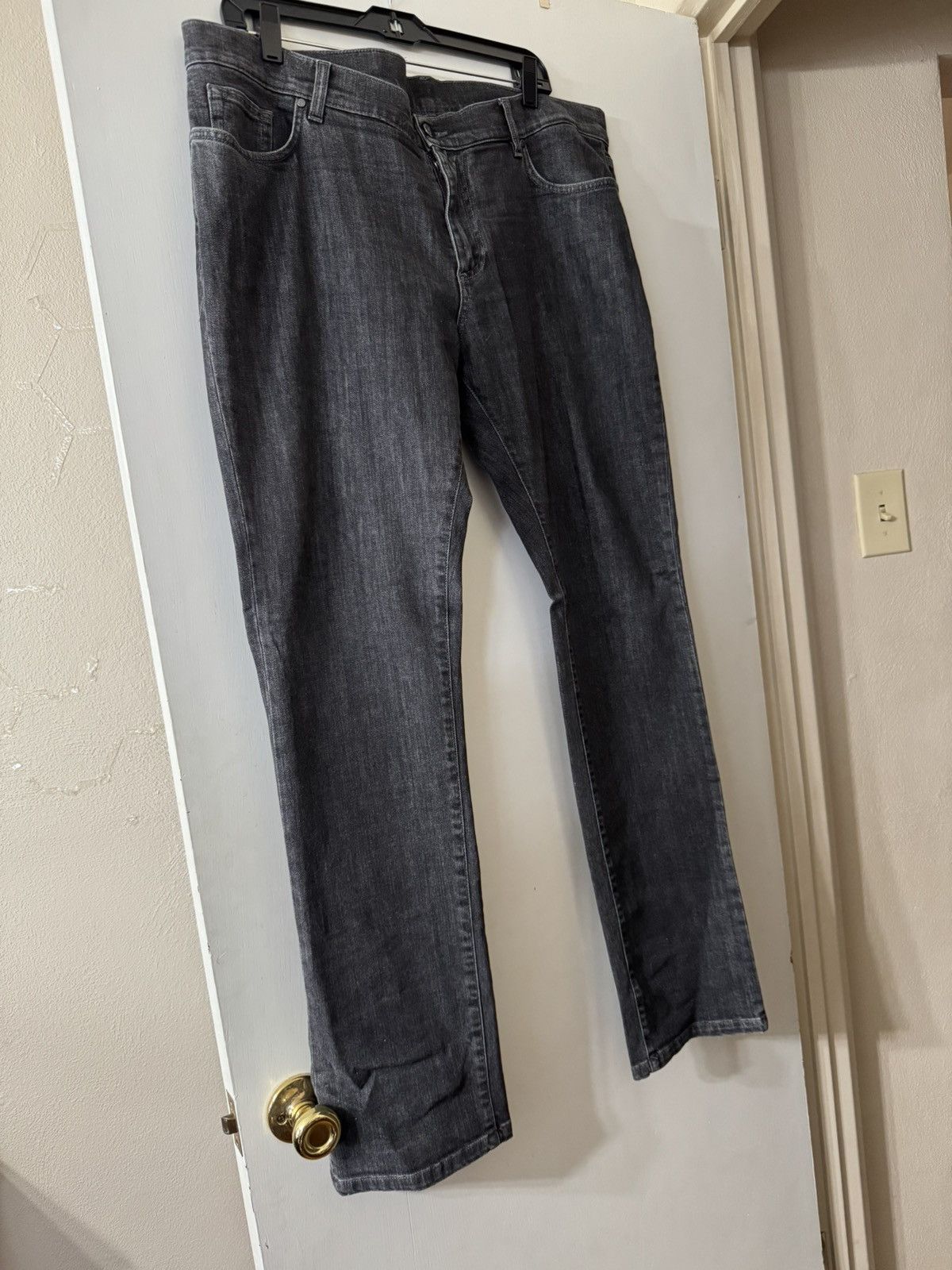 Versace Versace Collection black denim jeans Size US 38 / EU 54 - 1 Thumbnail