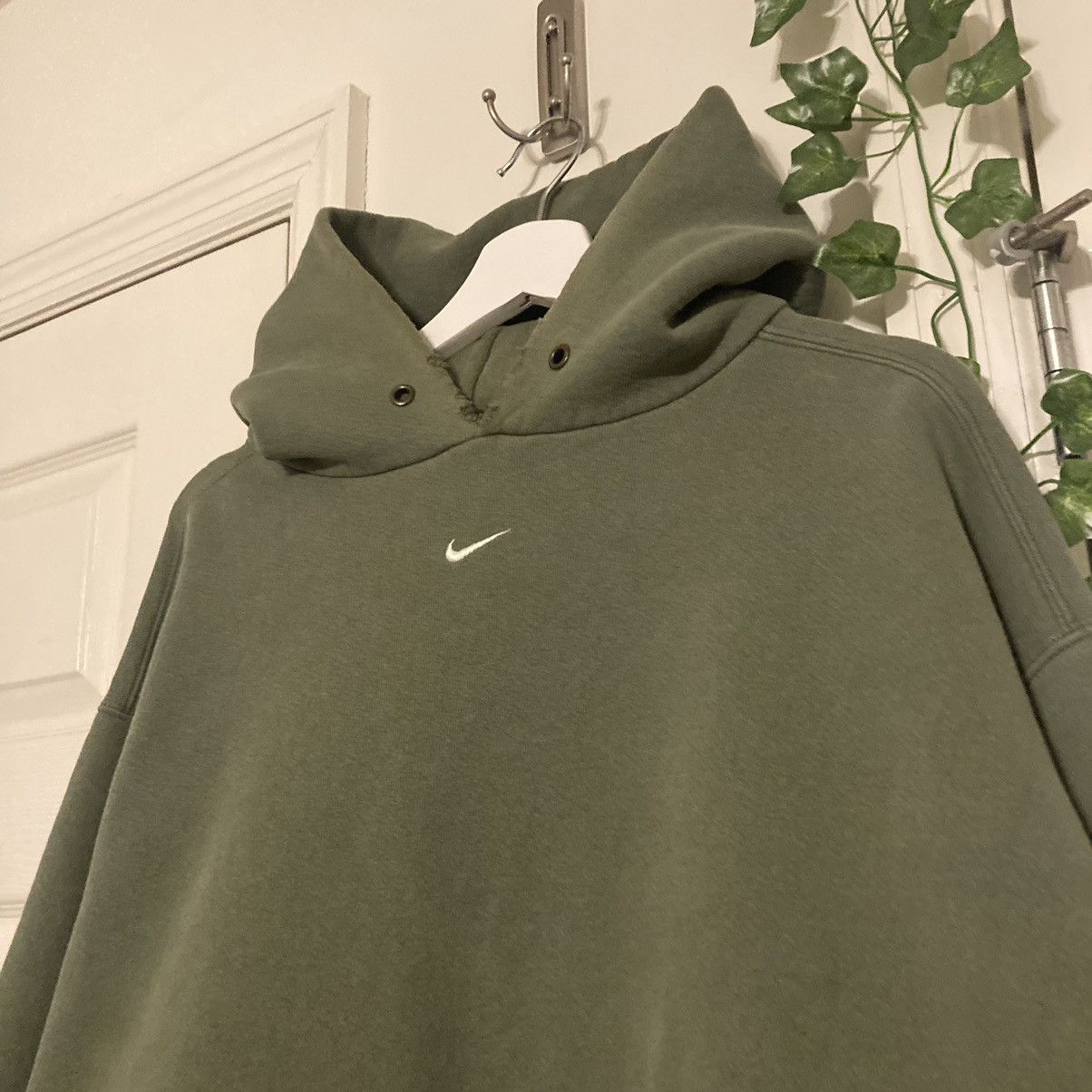 Nike Vintage 90s Made in USA Center Swoosh Hoodie Size US XXL / EU 58 / 5 - 4 Thumbnail