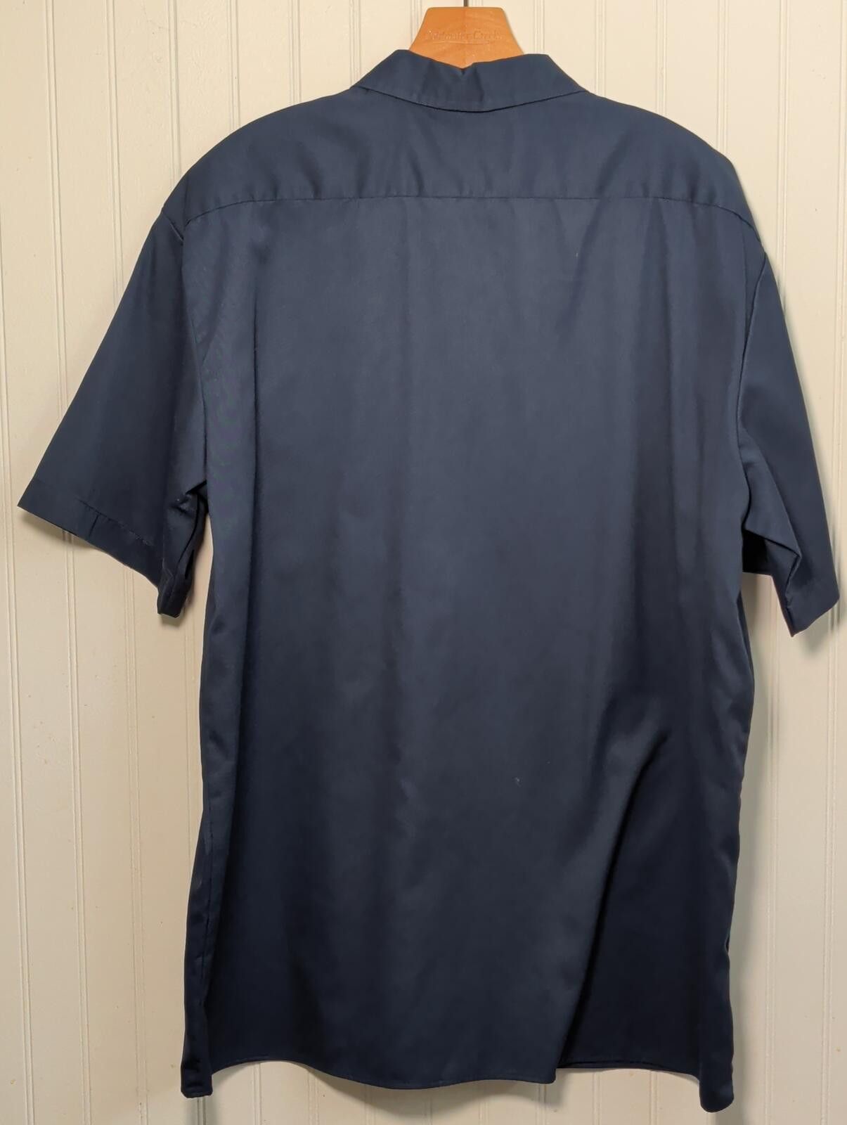 Dickies Vintage Dickies Navy Work Shirt Porsche Emblem Custom XL Size US XL / EU 56 / 4 - 3 Thumbnail