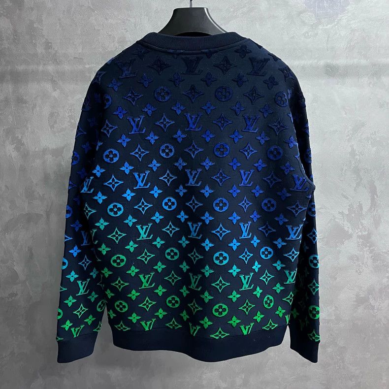 Louis Vuitton Louis Vuitton Long Sleeve Pullover Sweatshirt with a Round Size US XL / EU 56 / 4 - 5 Thumbnail