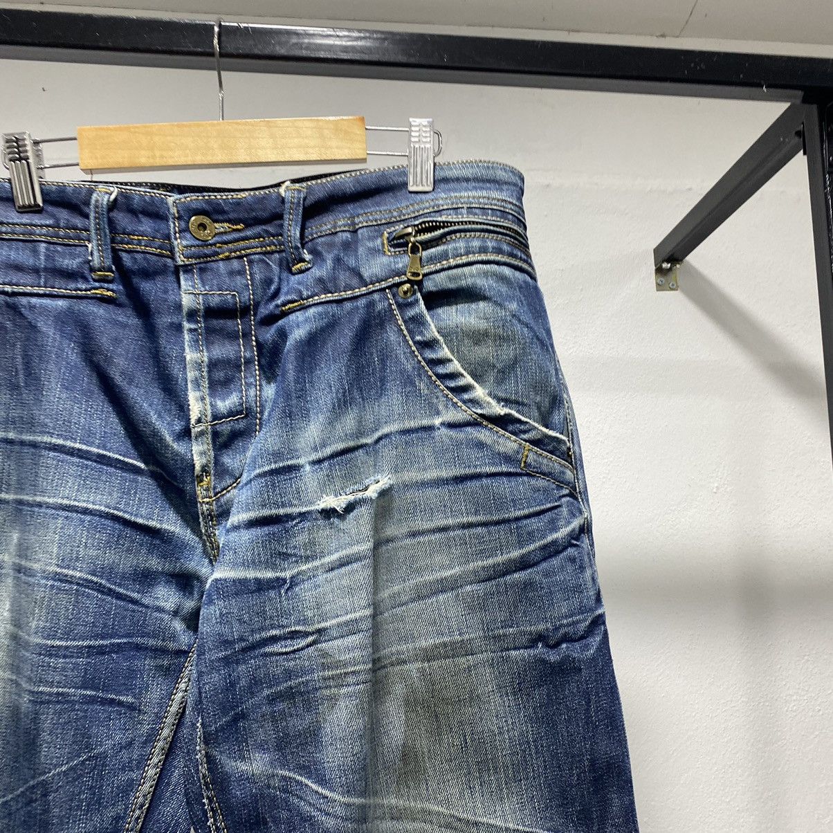Dolce & Gabbana Sick☠️ Dolce & Gabbana Washed Jeans Denim Claw Size US 34 / EU 50 - 4 Thumbnail