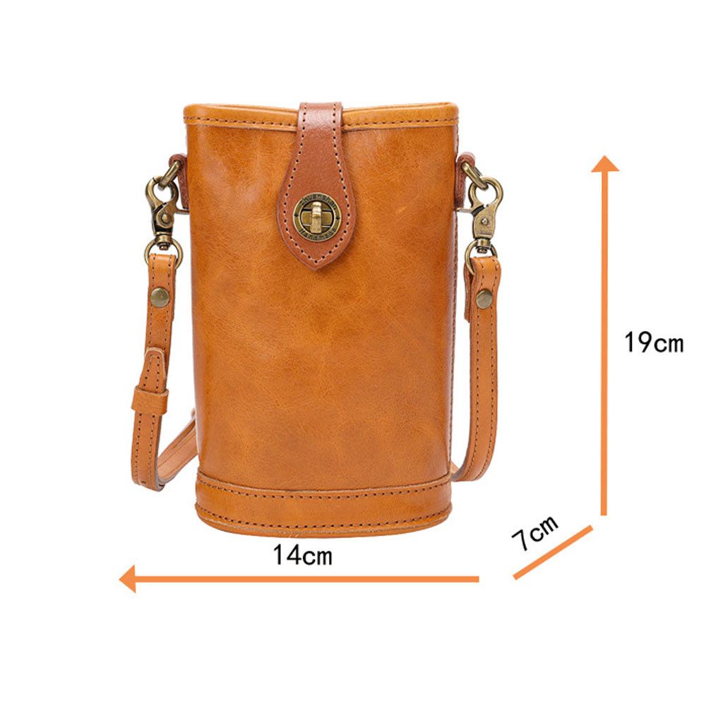 Japanese Brand Small Shoulder Leather Bag Size ONE SIZE - 6 Thumbnail