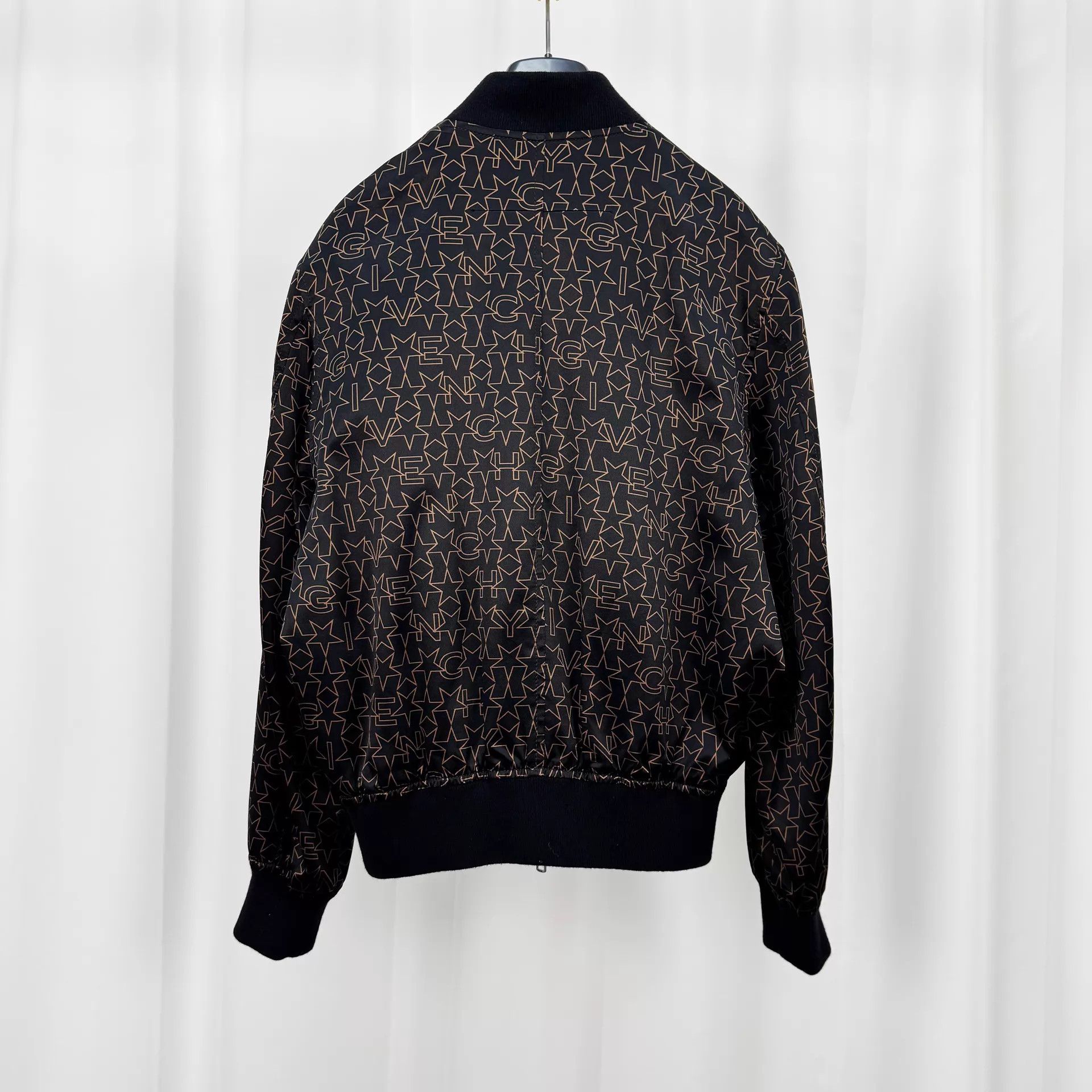 Givenchy Givenchy Star Logo Silk Zip Jacket 36 New Size XS / US 0-2 / IT 36-38 - 2 Thumbnail