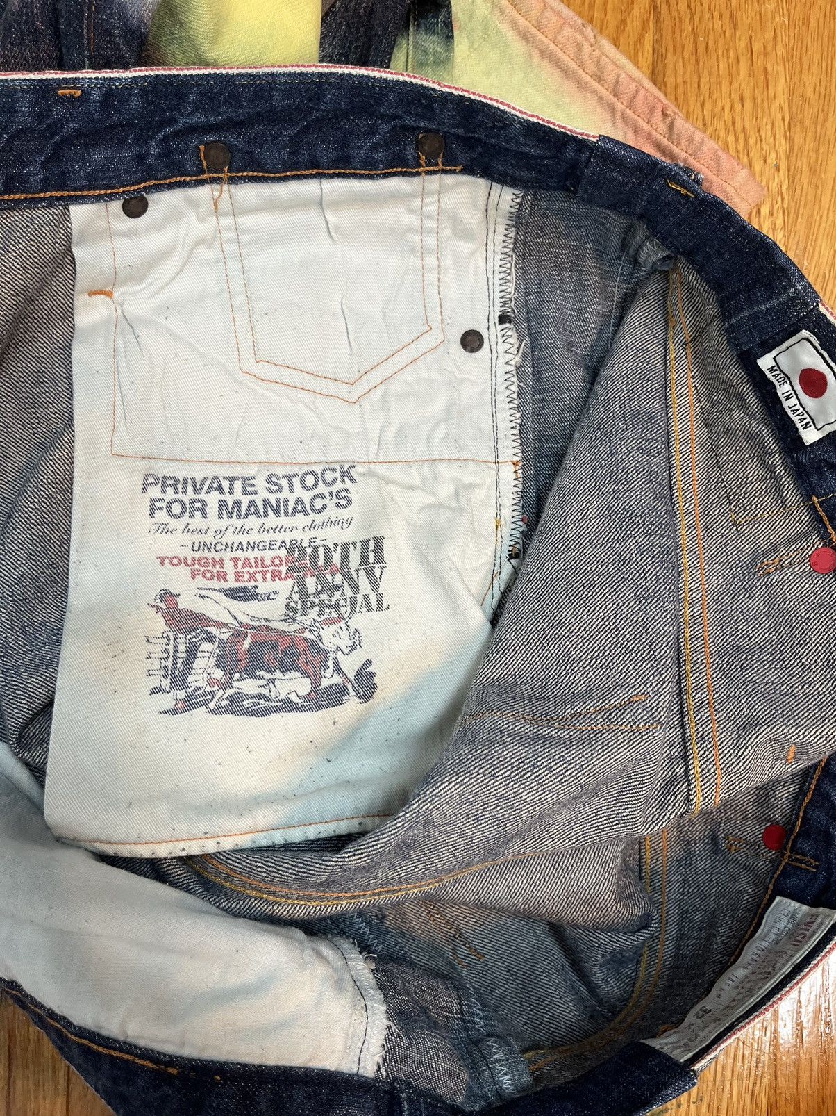 Evisu × Japanese Brand Hand dyed Evisu Jeans Size US 32 / EU 48 - 12 Thumbnail