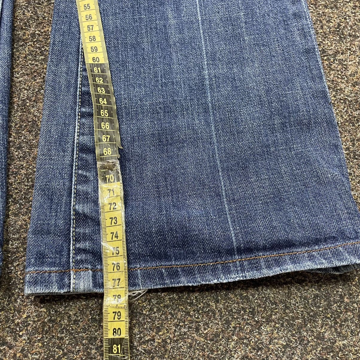 Vintage Vintage Y2K Baggy Wide Leg Distressed Flared Jeans Skate 30 Size US 30 / EU 46 - 7 Thumbnail