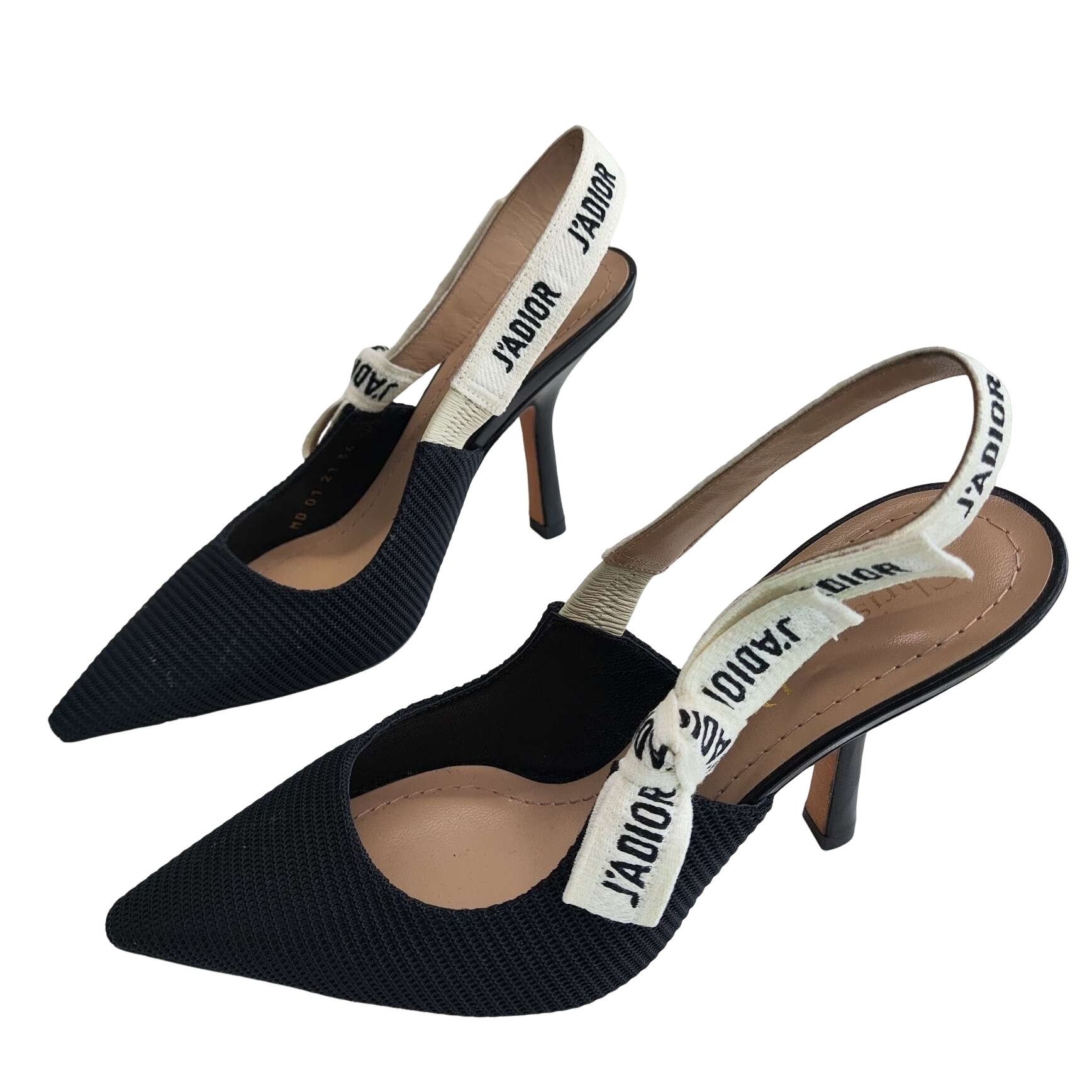 Dior Dior J'Adior Mesh Slingback Pumps Size 34 Size US 4 / IT 34 - 1 Thumbnail