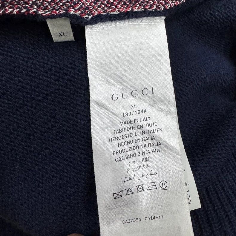 Gucci GucciGg plaid jacquard cashmere cardigan jacket 2503-Nextar Size XL / US 12-14 / IT 48-50 - 8 Thumbnail