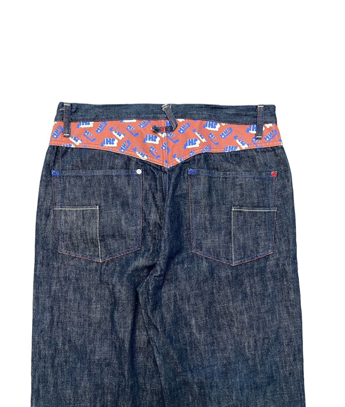 image of Phenomenon x Subware 1990S Real Mad Hectic Back Mh!! Back Logo in Denim, Men's (Size 32)