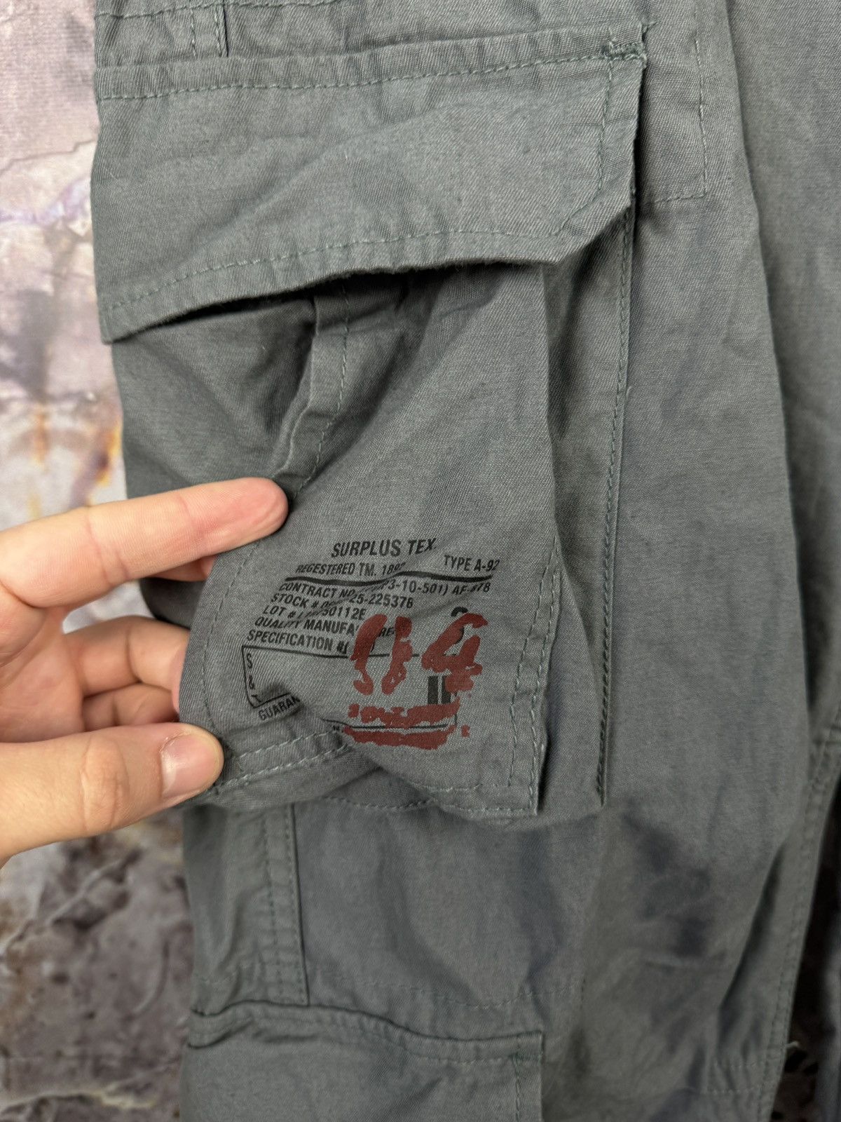 Other Men’s Surplus Tex Airborne Vintage Pants With Pockets Size S Size US 30 / EU 46 - 5 Thumbnail