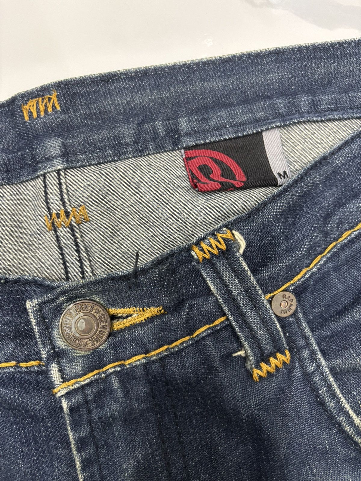 Kapital Vintage Rapanui Distressed Denim Jeans Size US 34 / EU 50 - 10 Thumbnail