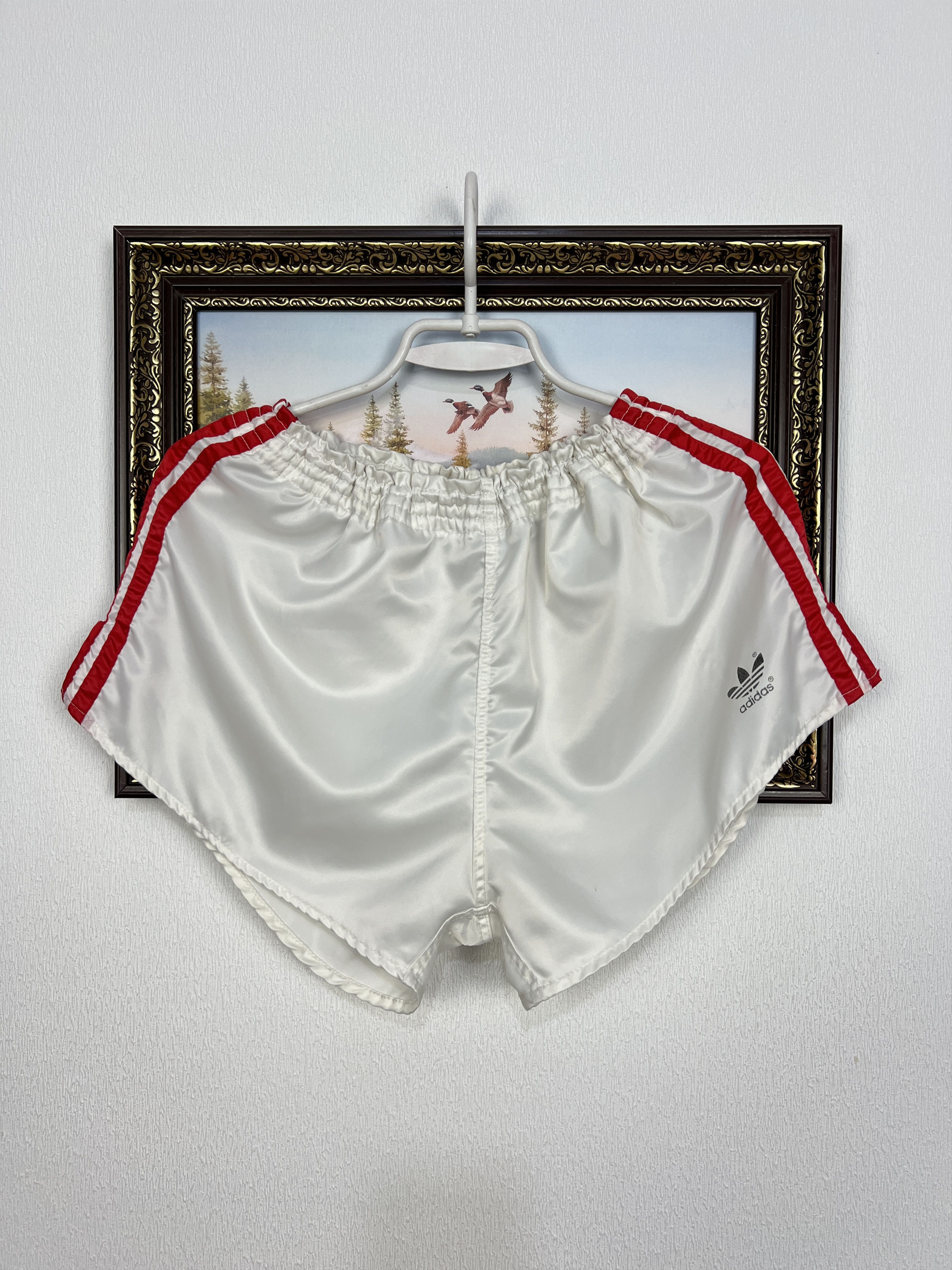 Vintage 90's West Germany Nylon Shorts Run Athletic L